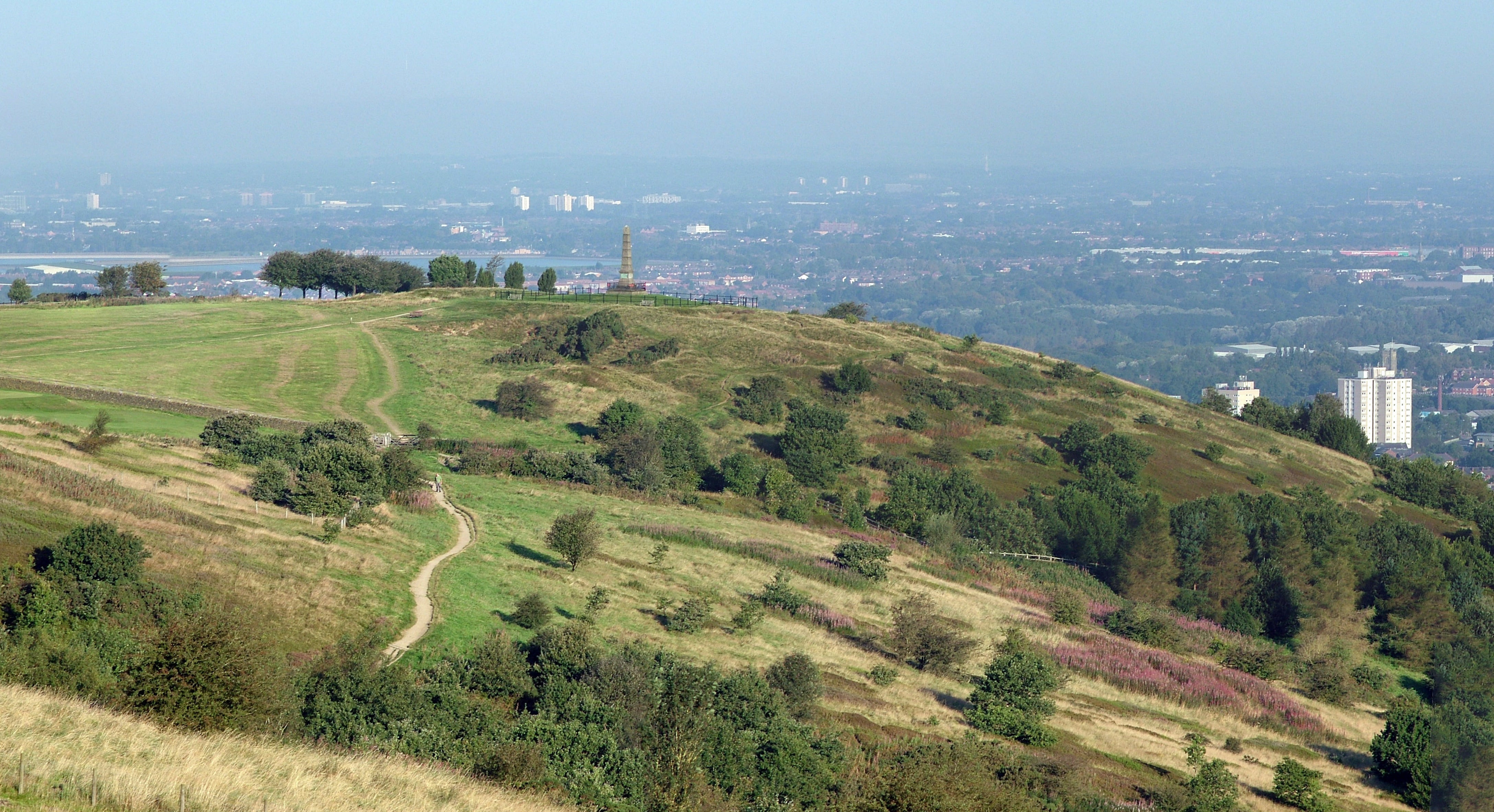 Werneth Low Hill Top 3121353-by-Stephen-Burton - SJ9693 - © Copyright Stephen Burton and licensed for reuse under this Creative Commons Licence