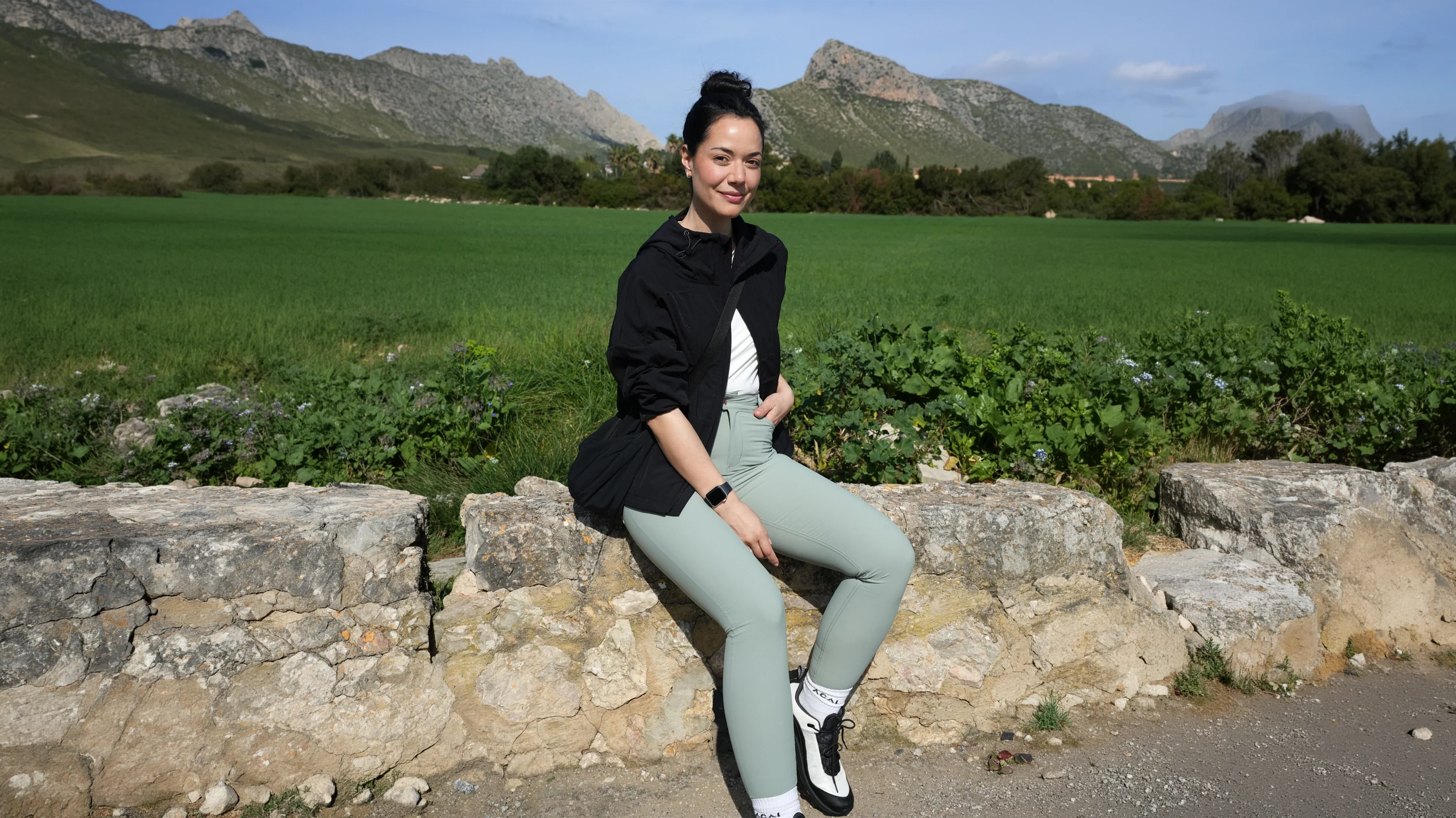 Women’s MAX Stretch Skinny Outdoor Trousers styled for walking, travel and everyday wear
