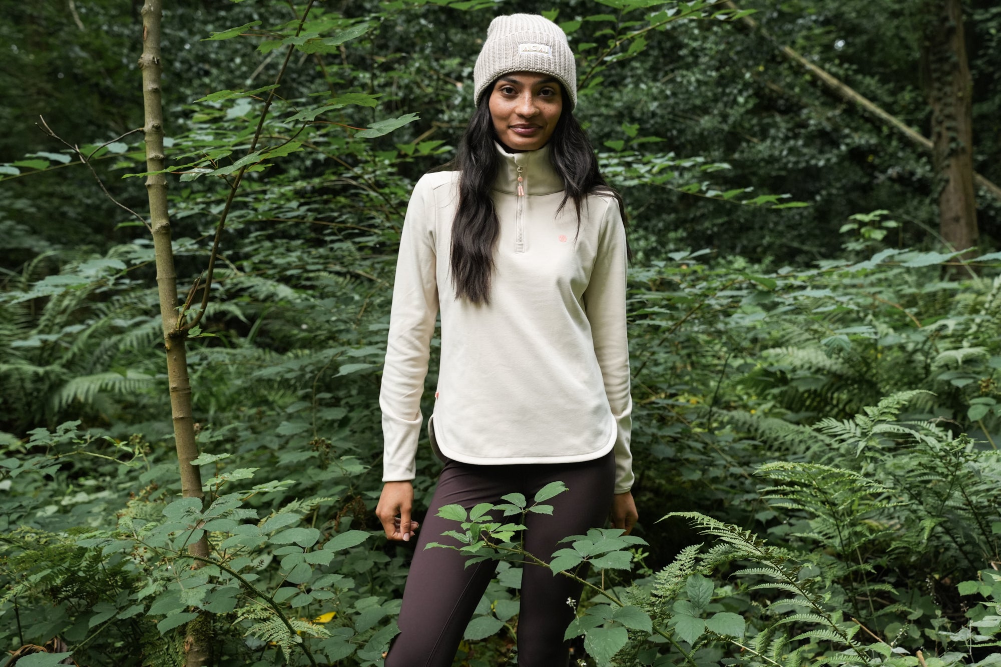 Endurasoft Quarter Zip - Off White