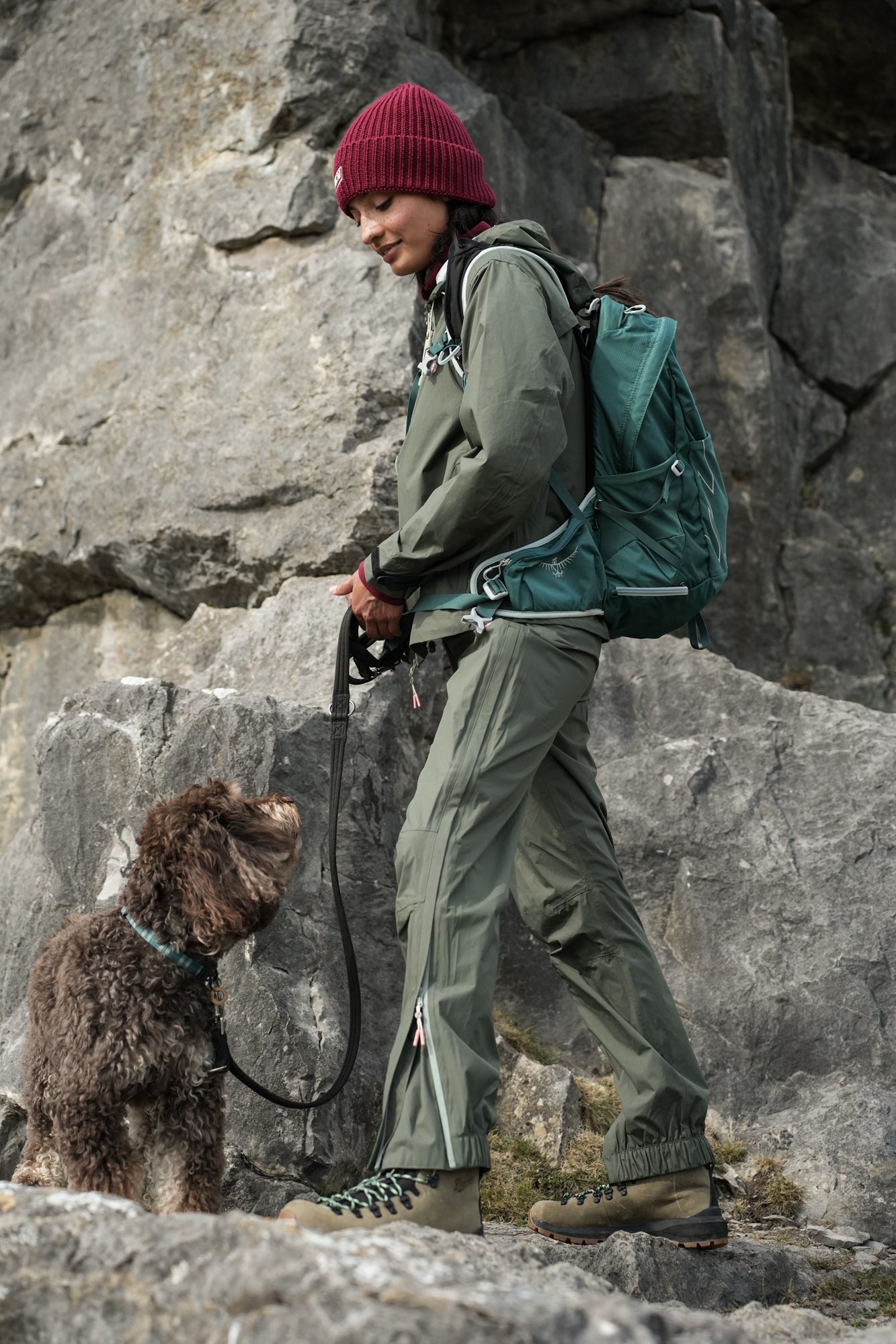 Off Grid Overtrousers - Deep Sage