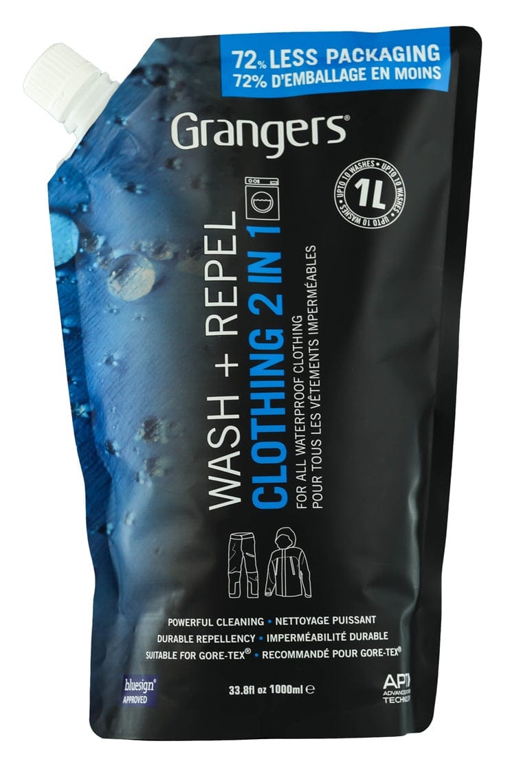 Grangers wash and Repel 1L pouch Clothing care