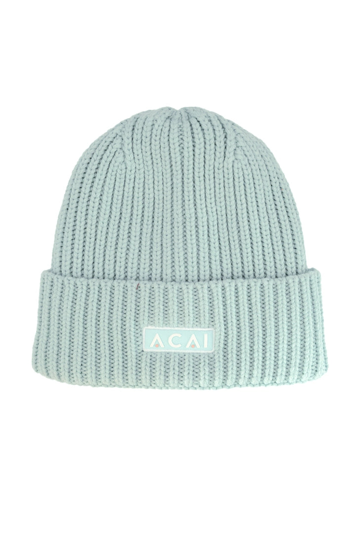 Merino Wool Beanie - Sea Foam