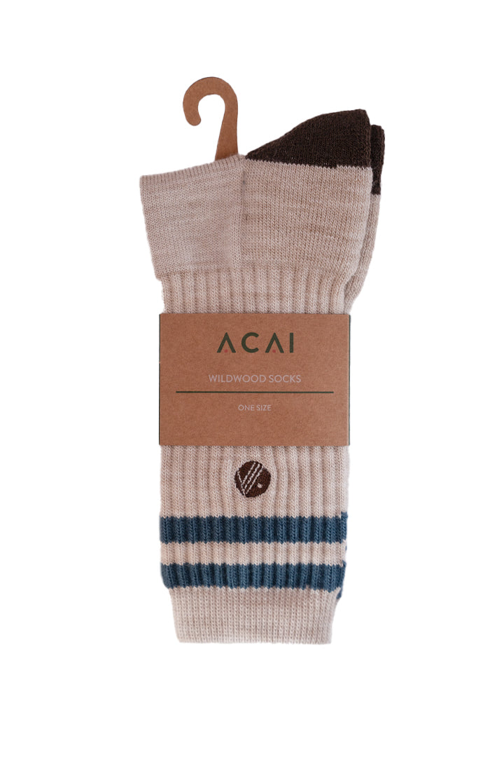 Wildwood Socks - Ivory Marl