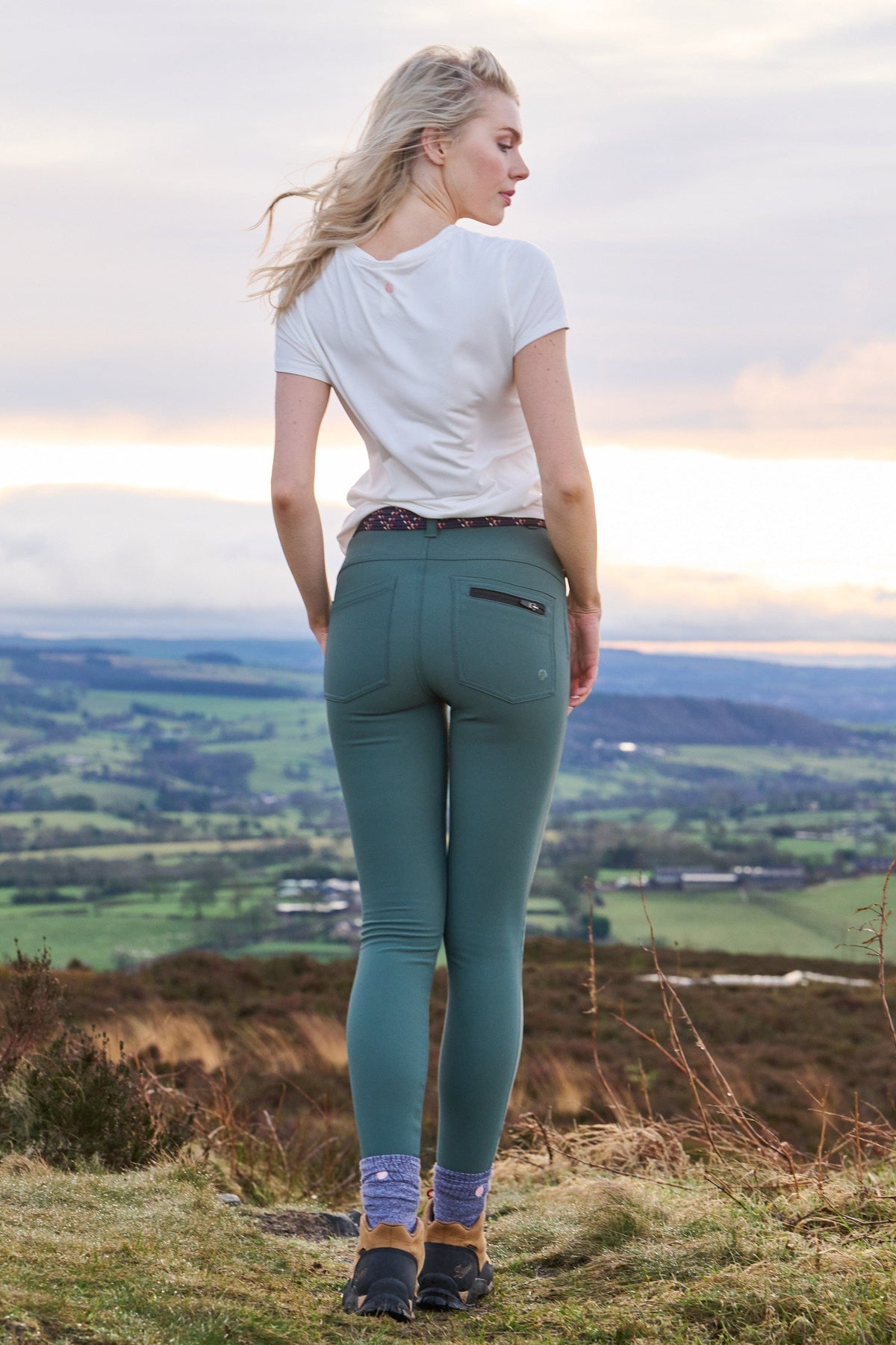 High-Abrasion Aventurite Skinny Outdoor Trousers - Laurel Trousers