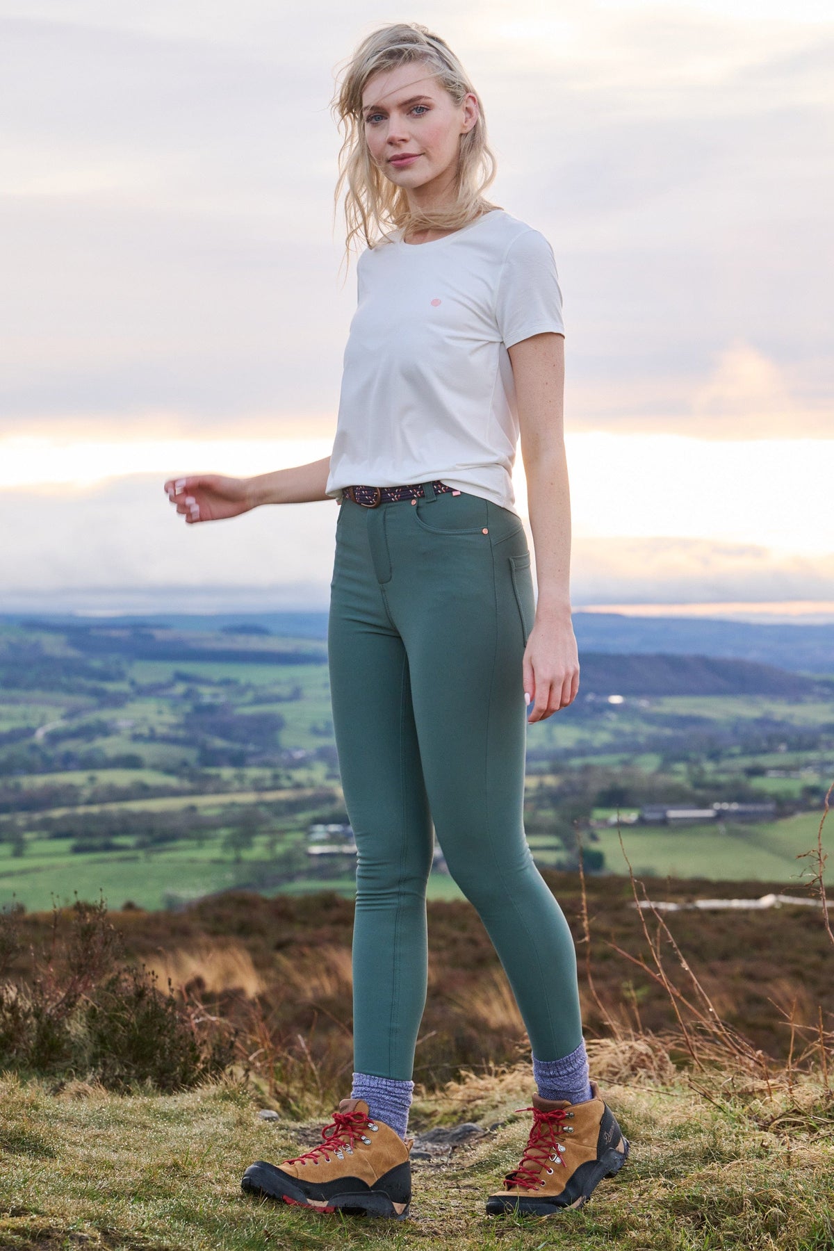High-Abrasion Aventurite Skinny Outdoor Trousers - Laurel Trousers
