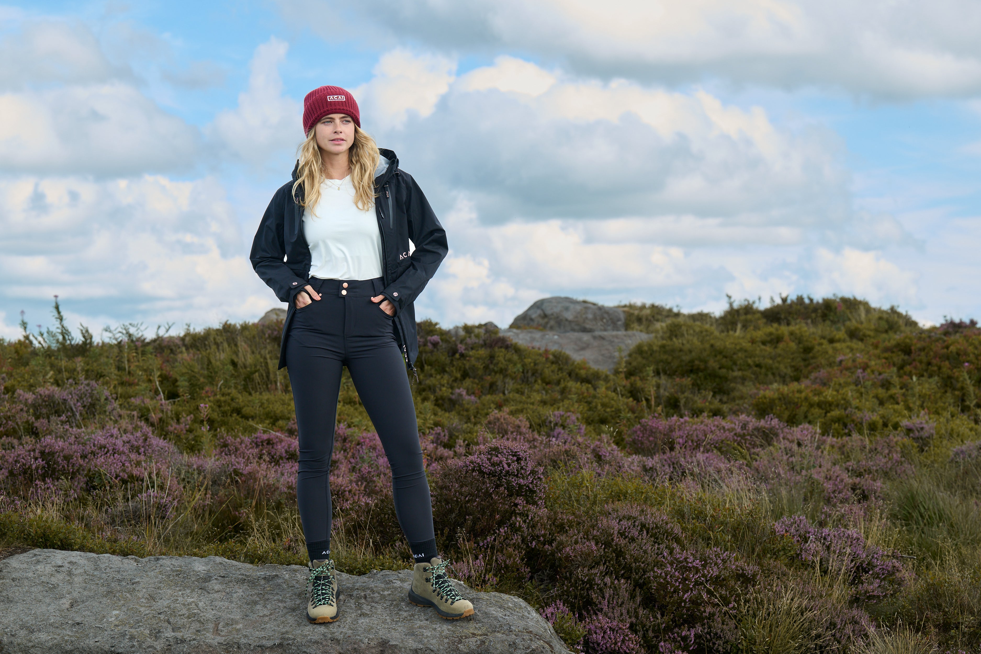 MAX Stretch Shape Skinny Outdoor Trousers - Black