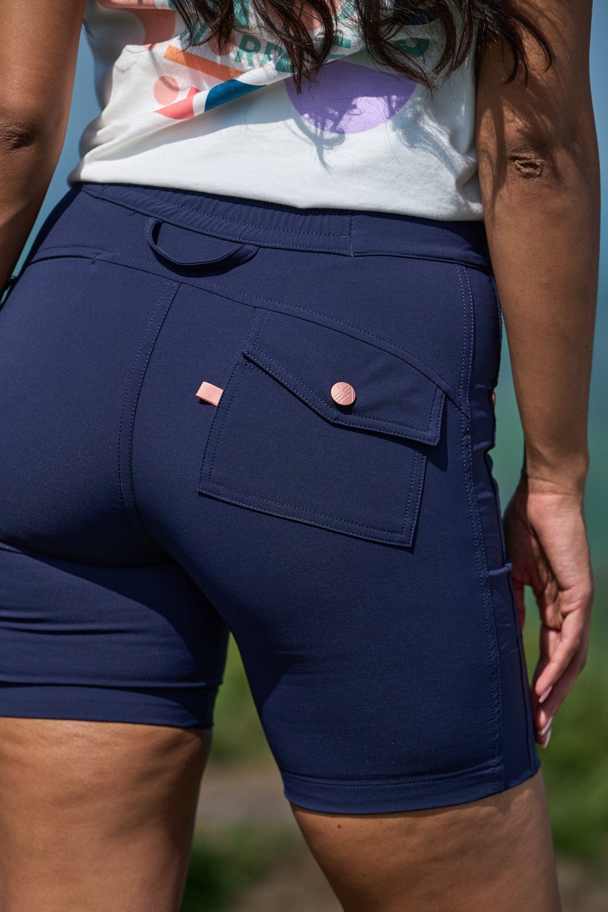 Mid Length Trek Shorts - Deep Navy Shorts