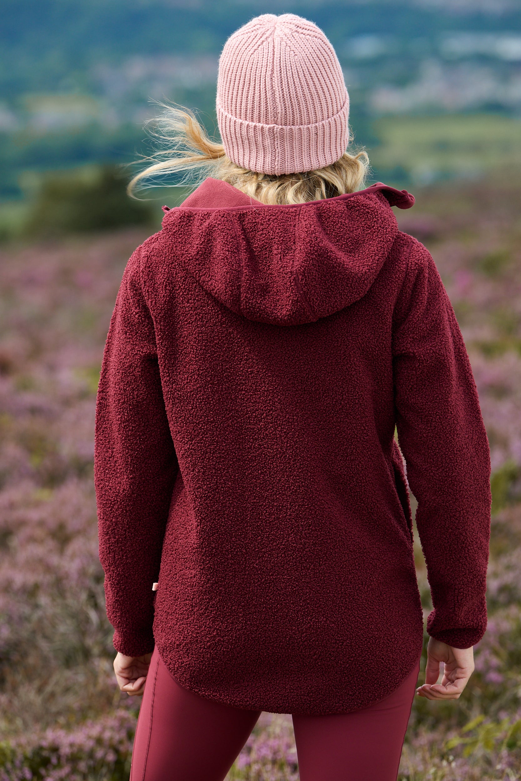 Windproof Gale Fleece - Cabernet