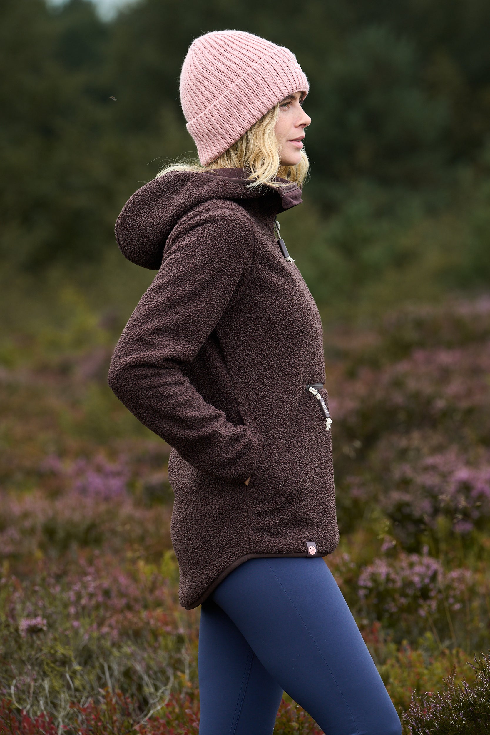 Windproof Gale Fleece - Chocolate Plum