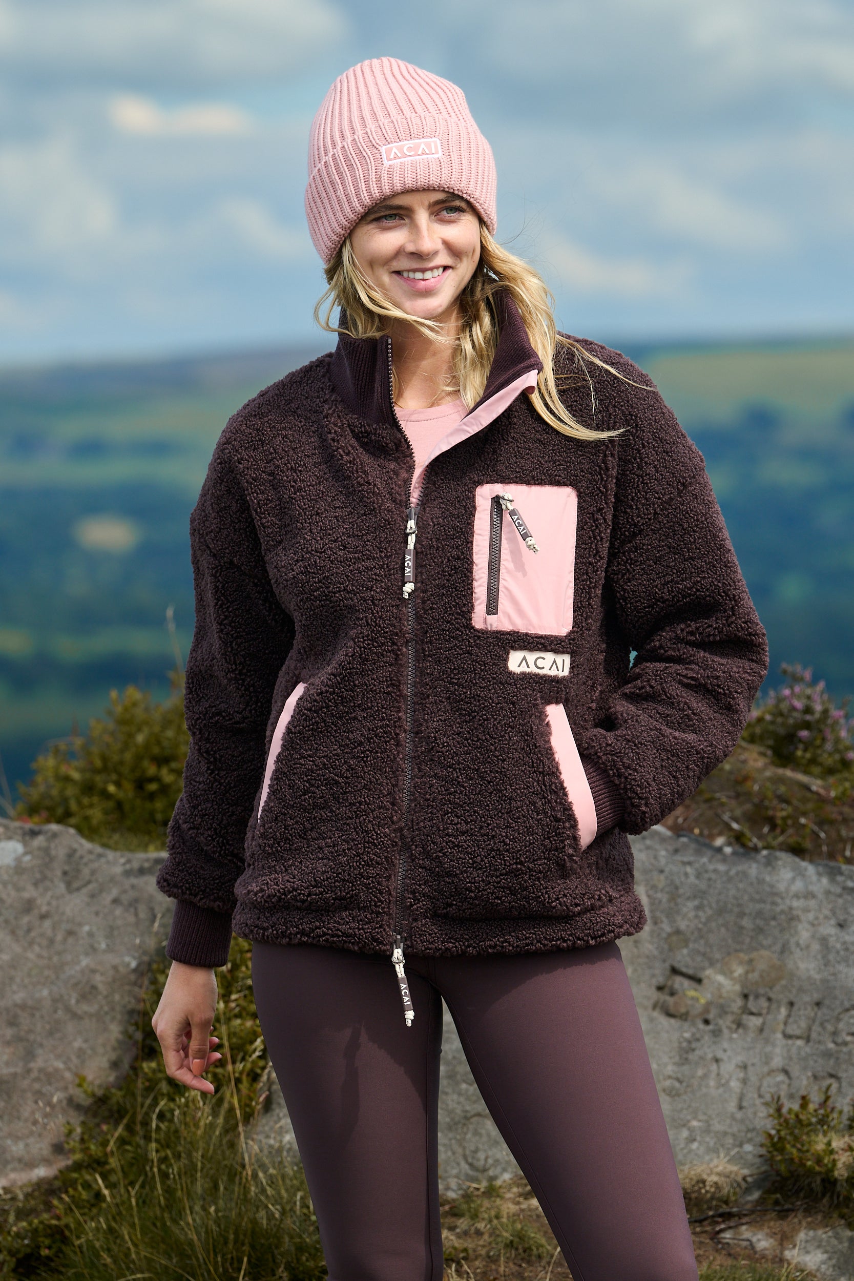Adventure Fleece - Chocolate Plum