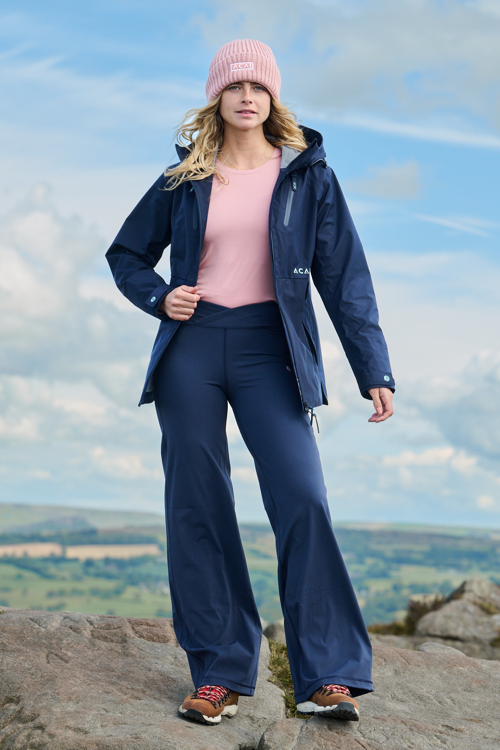 Encompass Straight Leg Trousers - Deep Navy