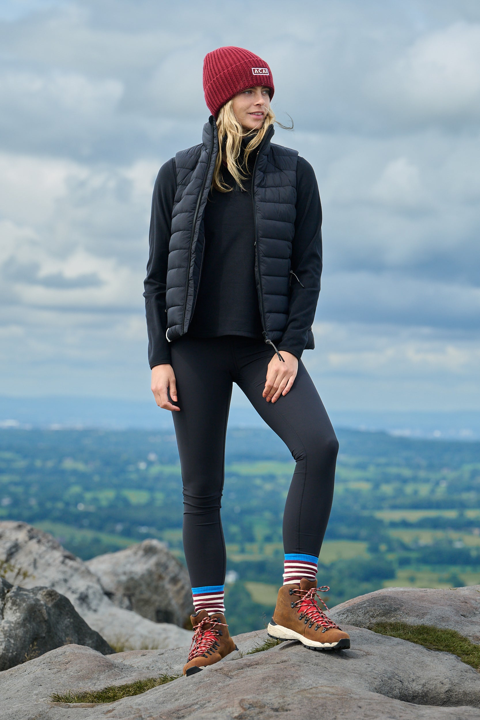 MAX Stretch Skinny Outdoor Trousers - Black