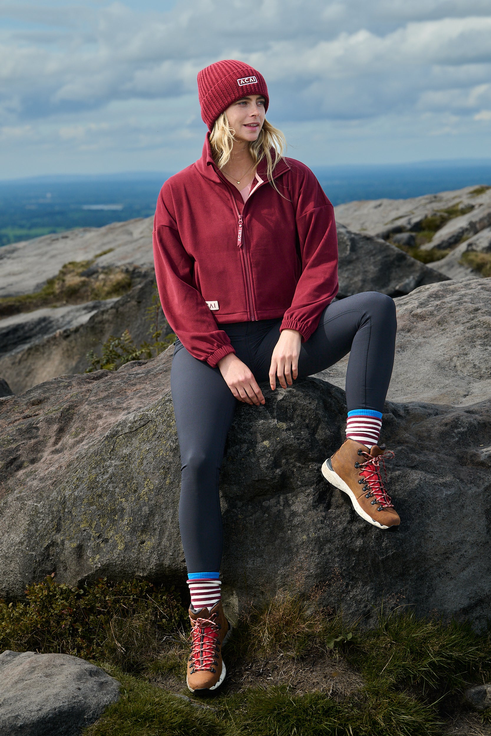 Endurasoft Bomber - Cabernet