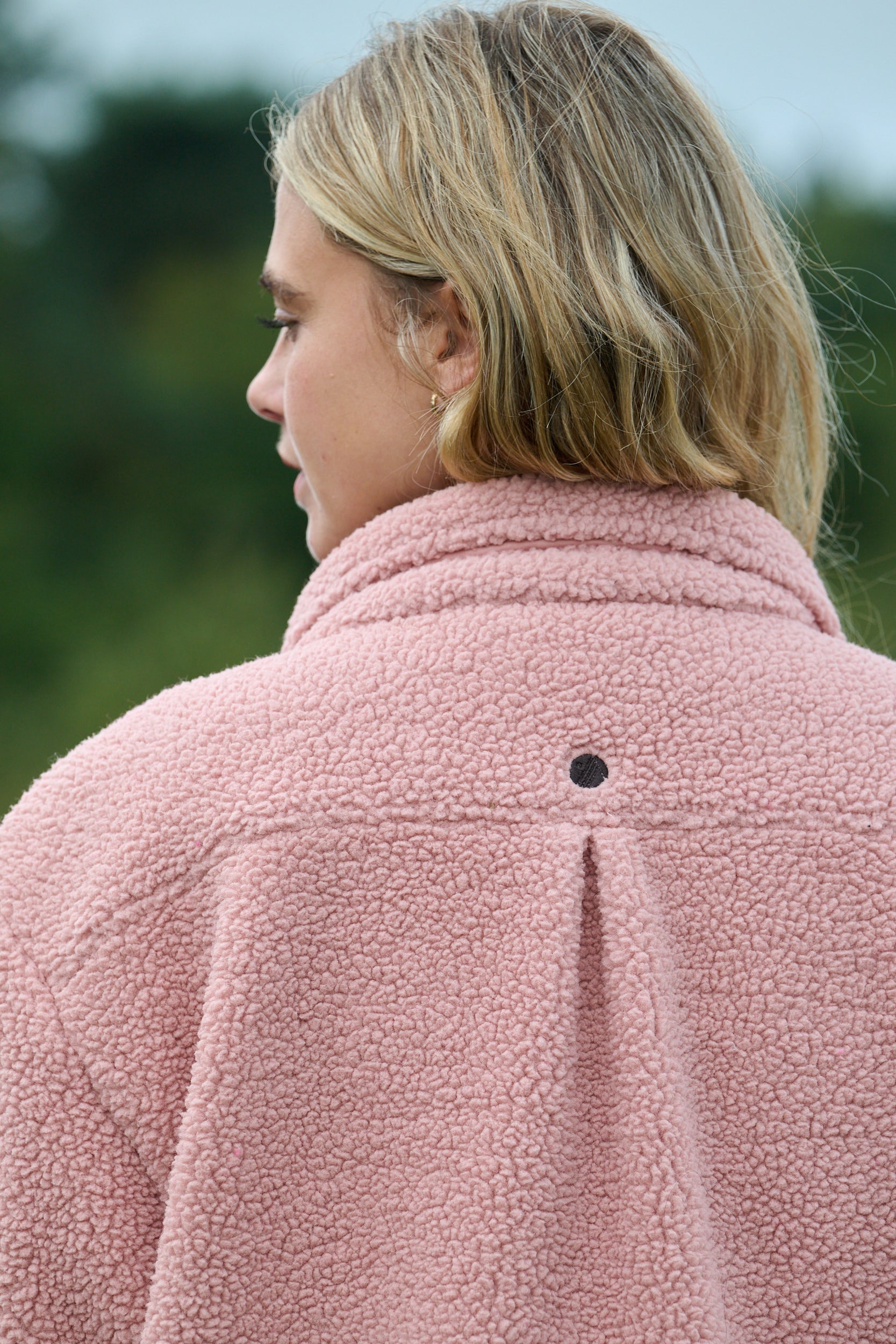 Outlander Fleece Shirt - Dusky Pink