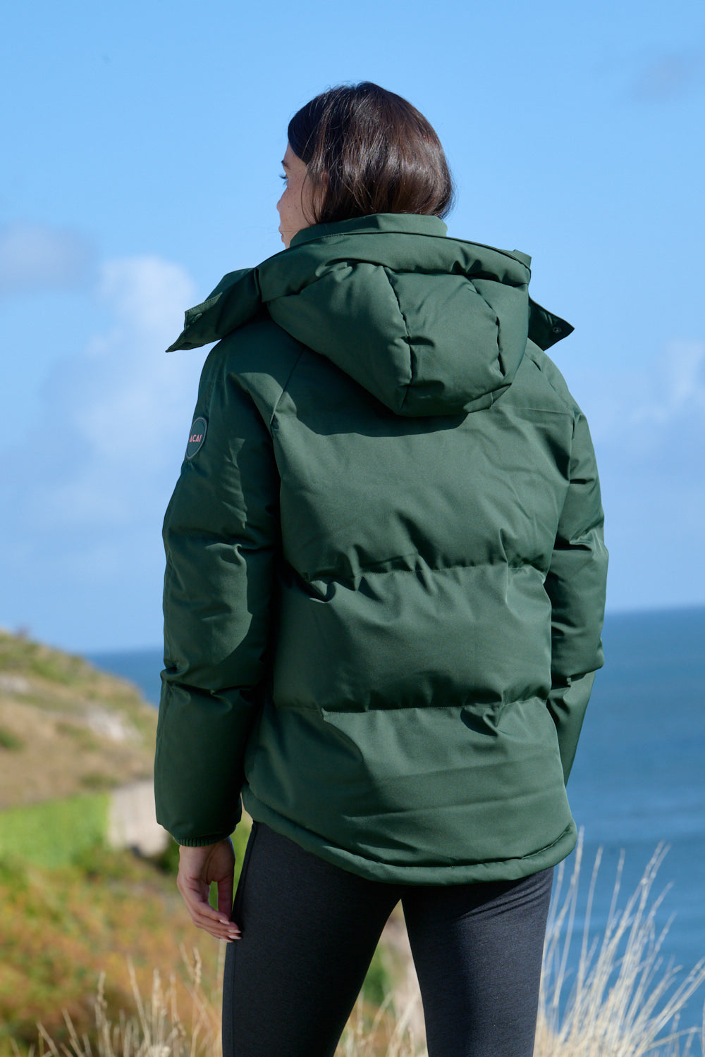 Cocoon Coat - Woodland Green