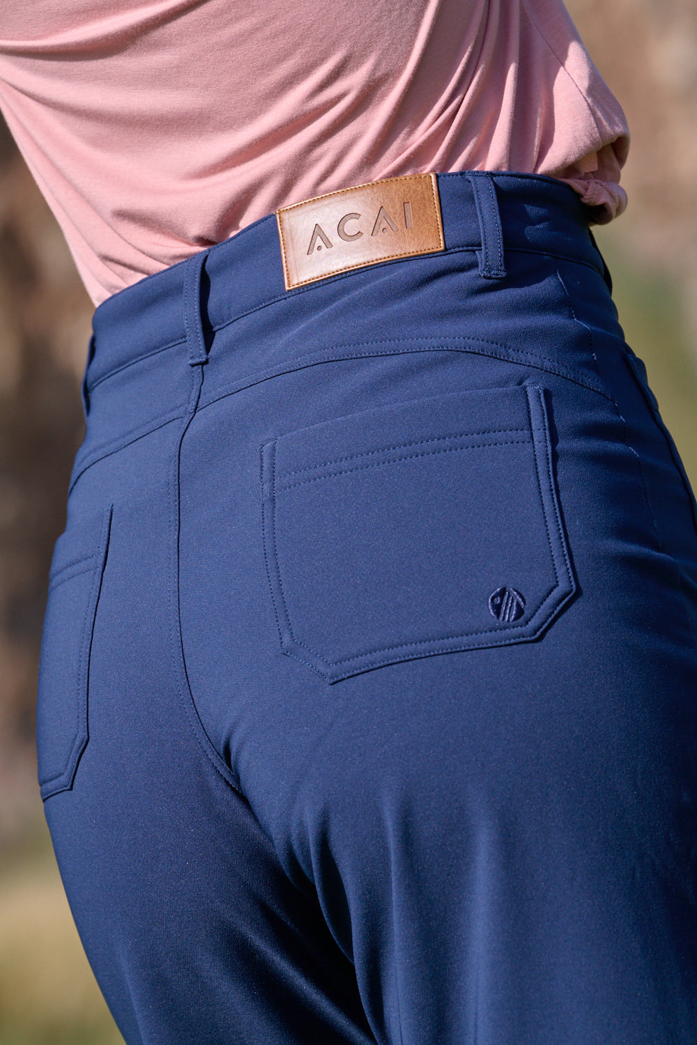 MAX Stretch Thermal Straight Leg Trousers - Deep Navy