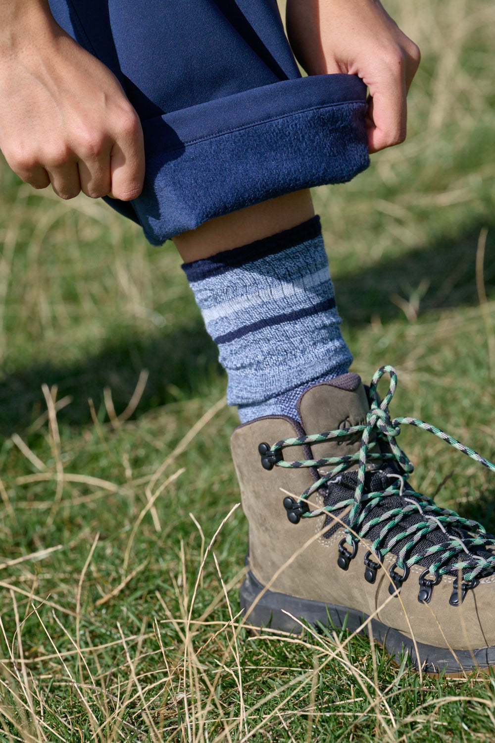 MAX Stretch Thermal Straight Leg Trousers - Deep Navy