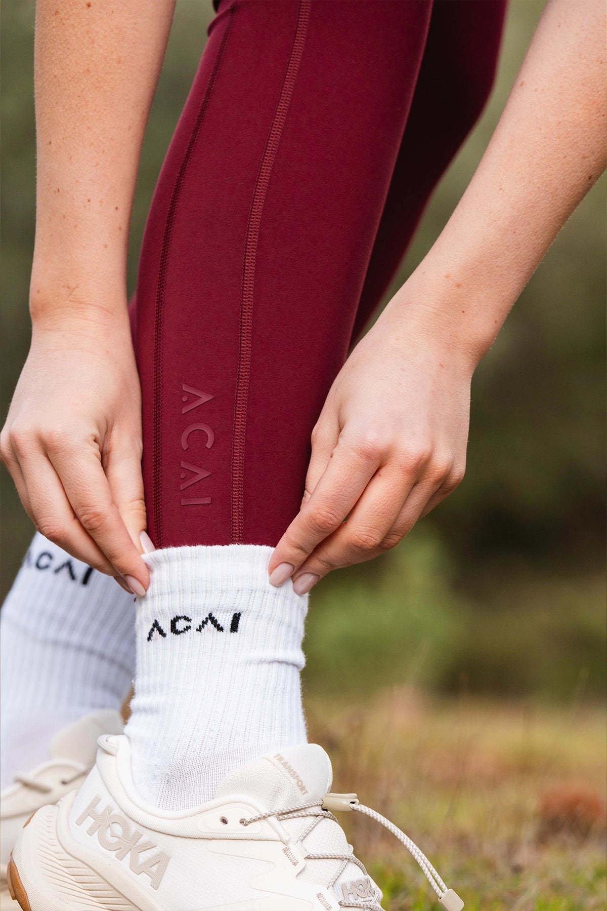 Encompass Leggings - Full Length - Roasted Fig Leggings