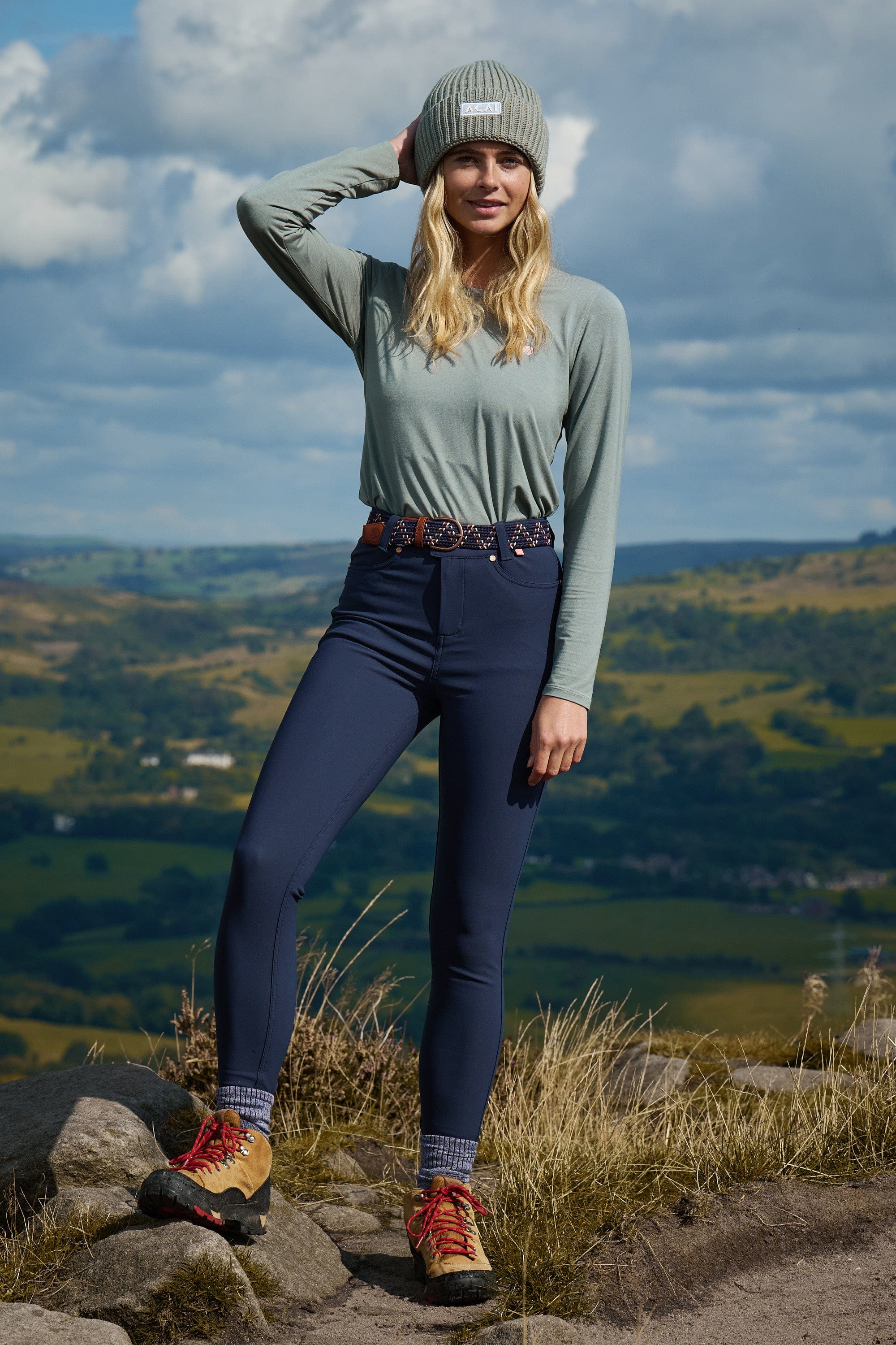 MAX Stretch Skinny Outdoor Trousers - Deep Navy Trousers