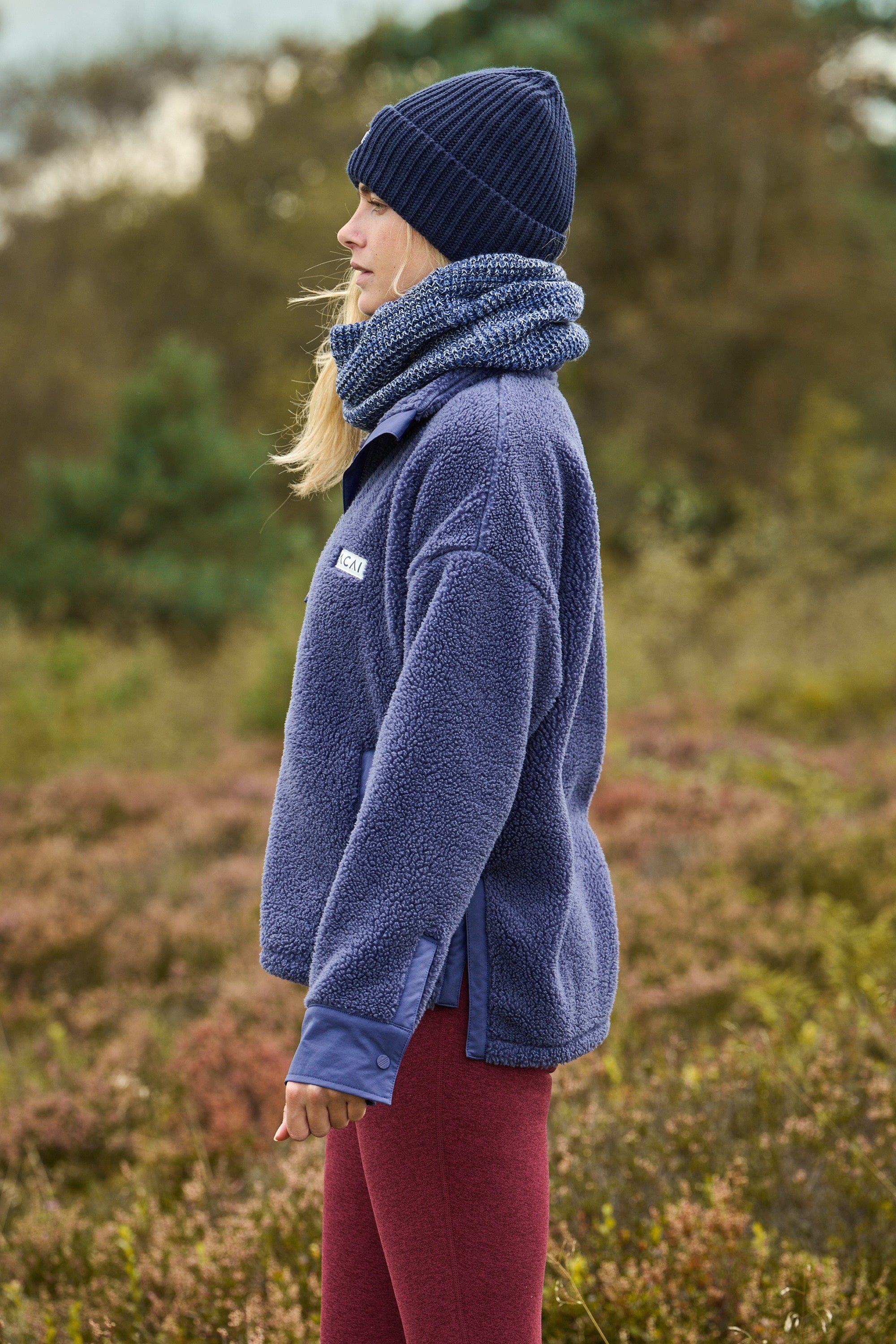 On The Go Fleece - Nightshadow Blue Sweatshirt