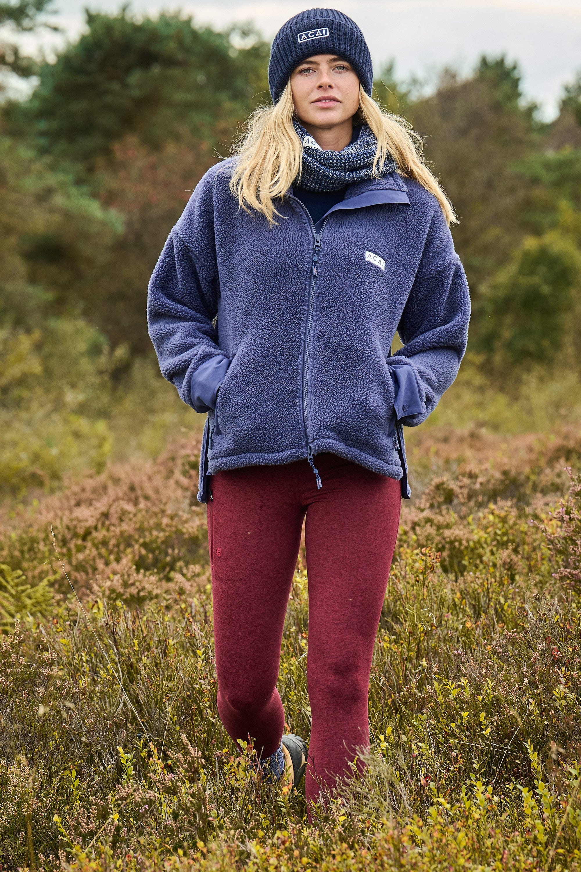 On The Go Fleece - Nightshadow Blue Sweatshirt