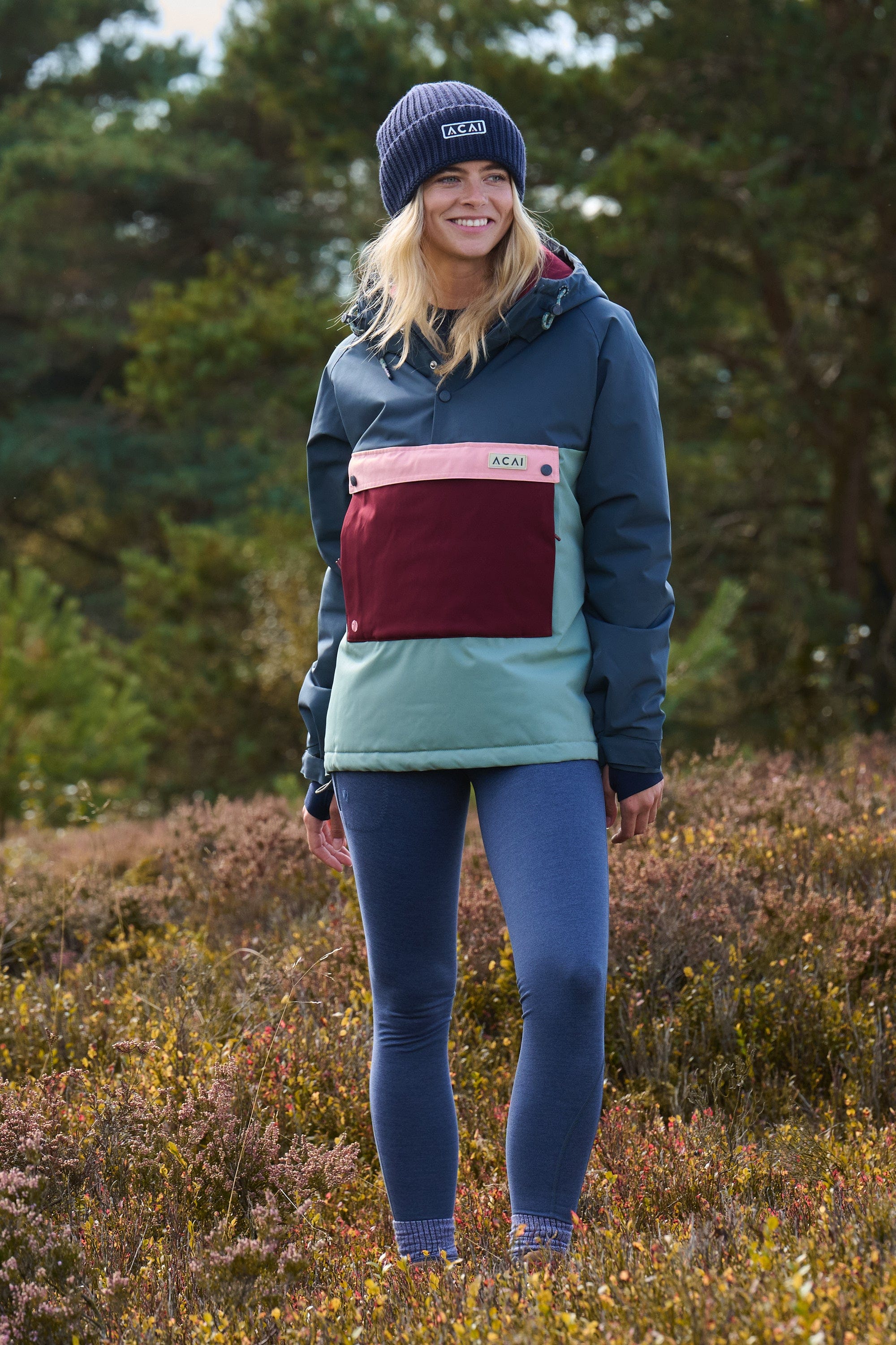 Thermal Outdoor Leggings - Full Length - Nightshadow Blue Leggings