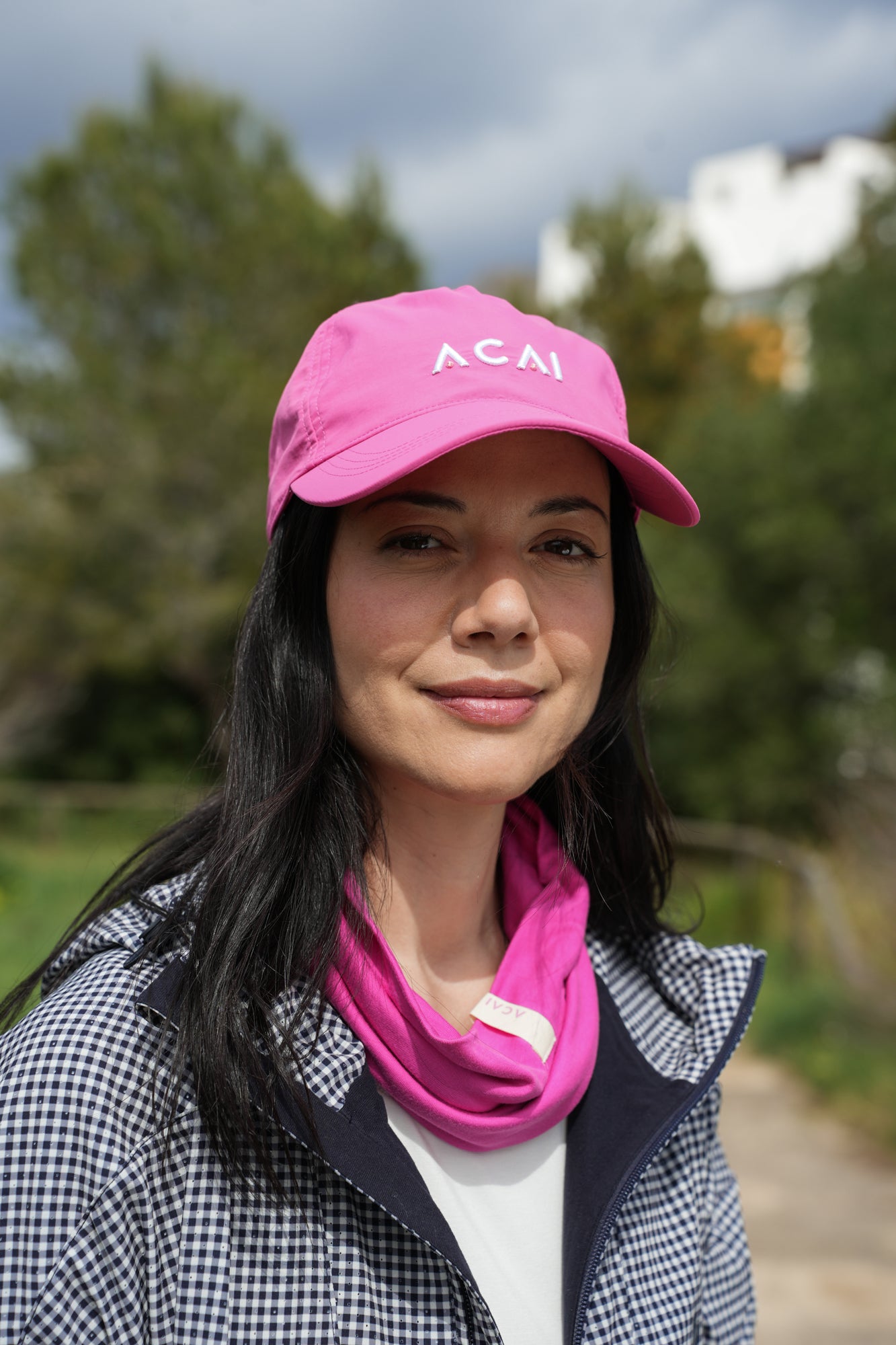 Dune Bamboo Snood - Fuchsia