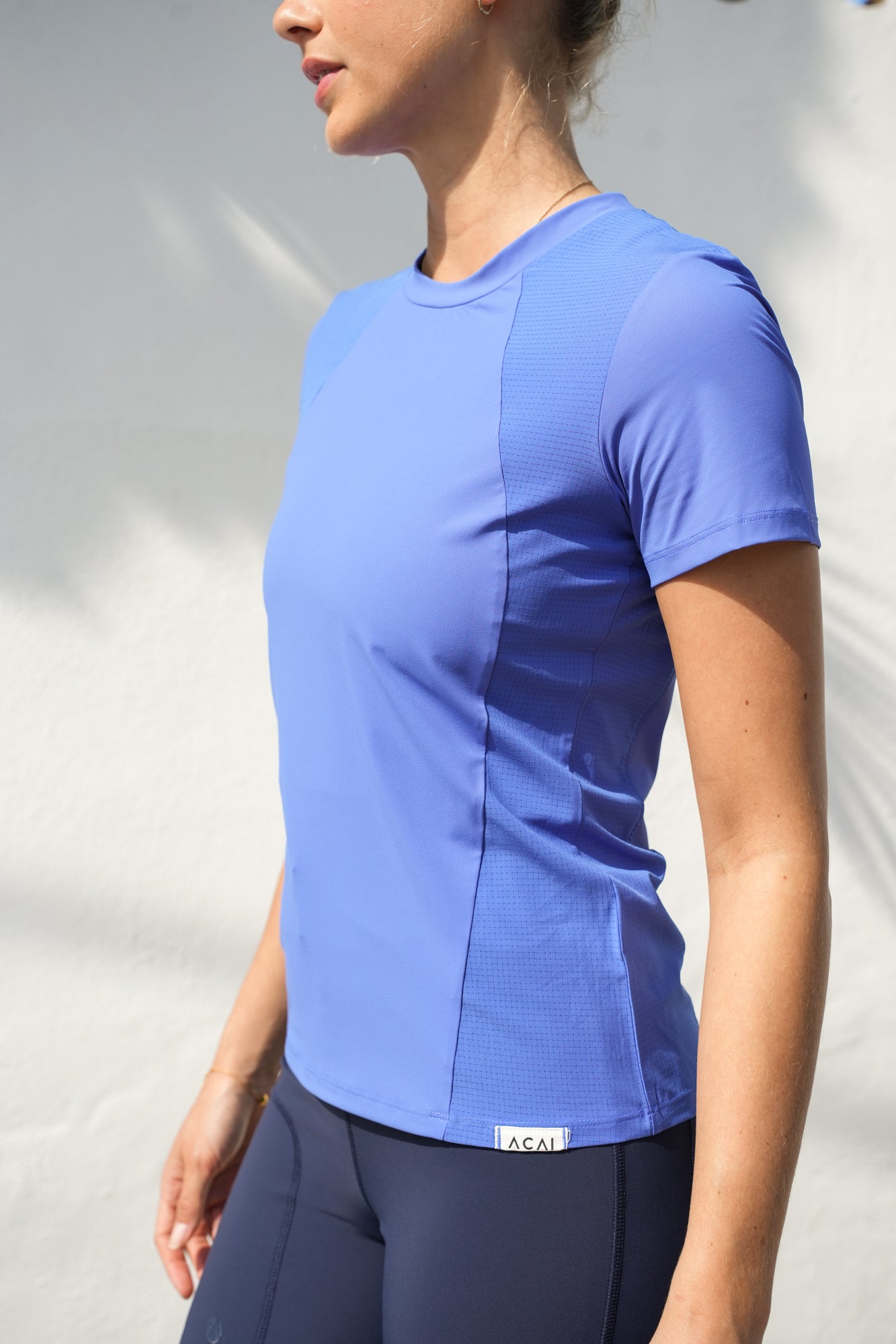 Airlite Performance Tee - Baja Blue