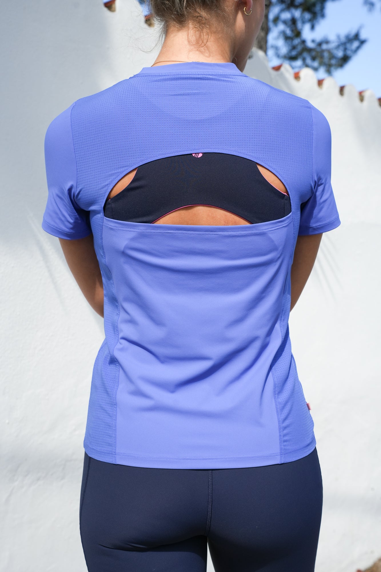 Airlite Performance Tee - Baja Blue