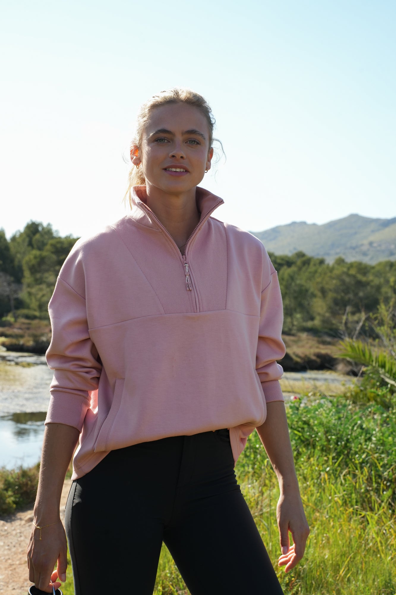 Glide Sweat - Dusky Pink
