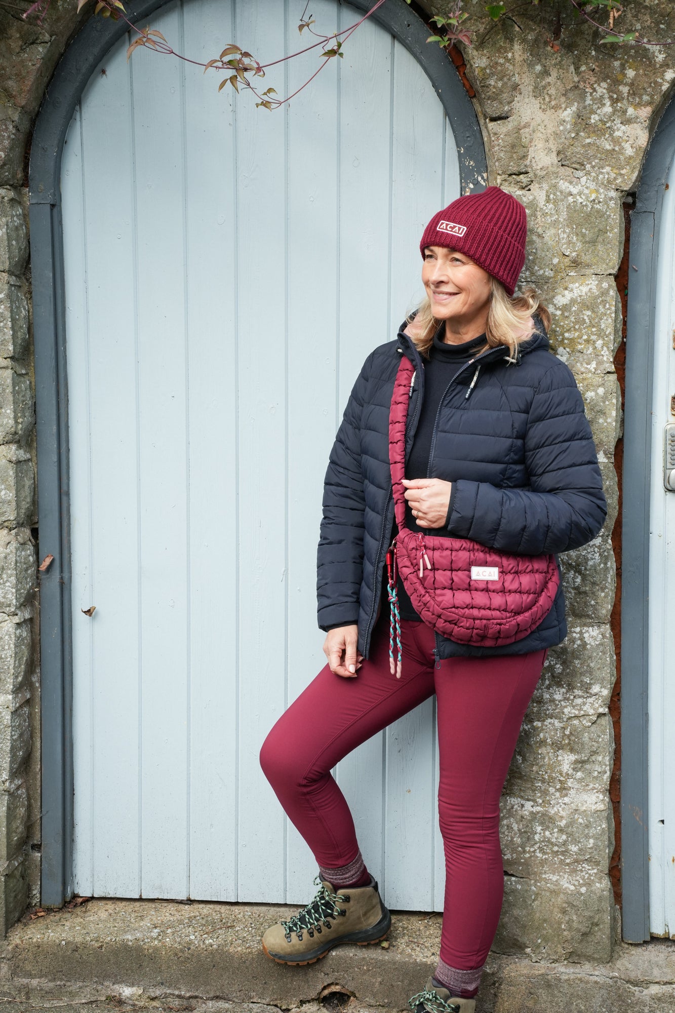 MAX Stretch Thermal Skinny Outdoor Trousers - Cabernet