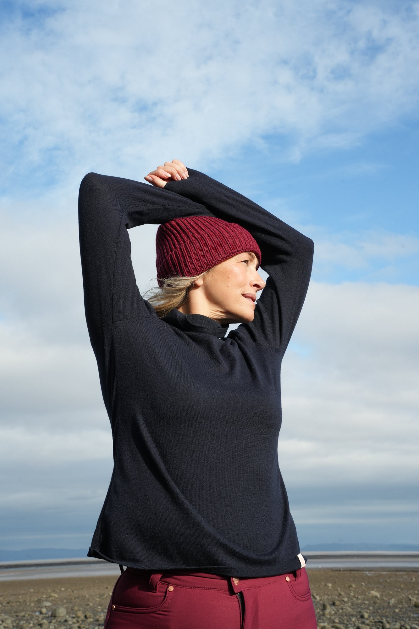 Conscious Knitted Turtle Neck - Deep Navy