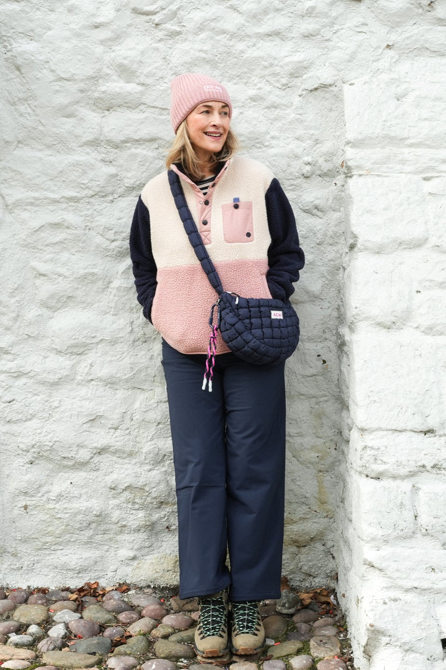 MAX Stretch Thermal Straight Leg Trousers - Deep Navy