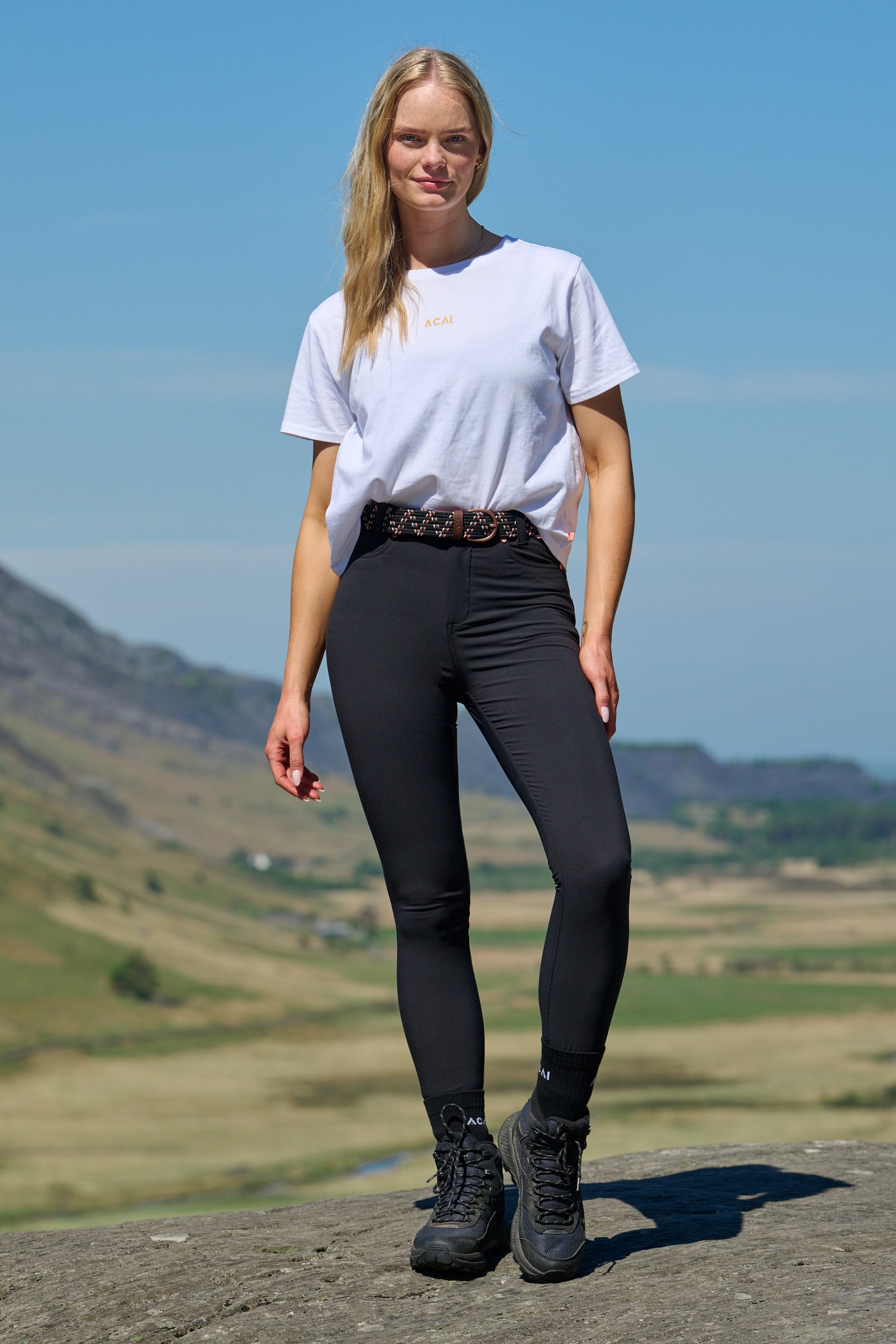 MAX Stretch Skinny Outdoor Trousers - Black