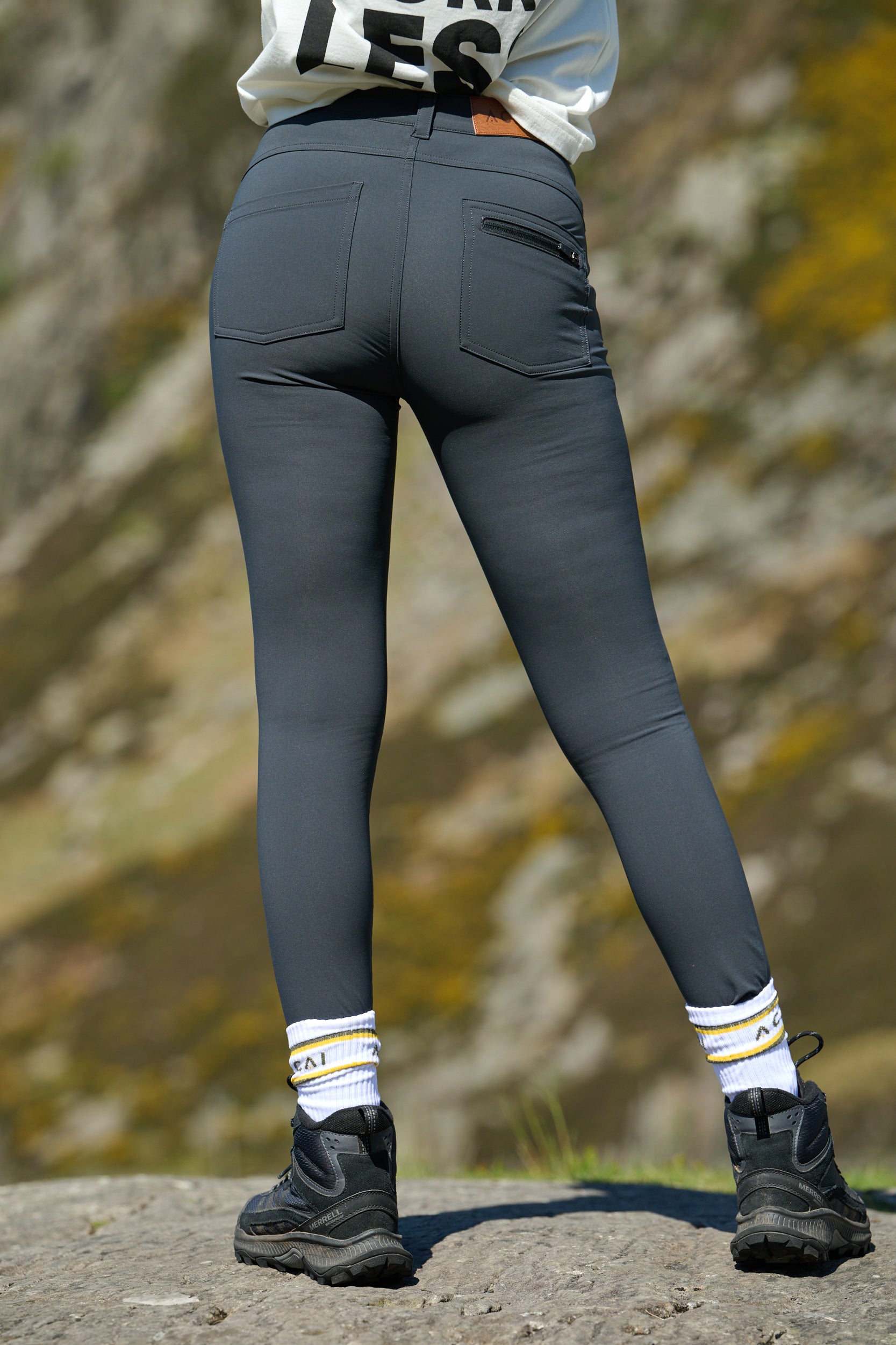 MAX Stretch Skinny Outdoor Trousers - Graphite