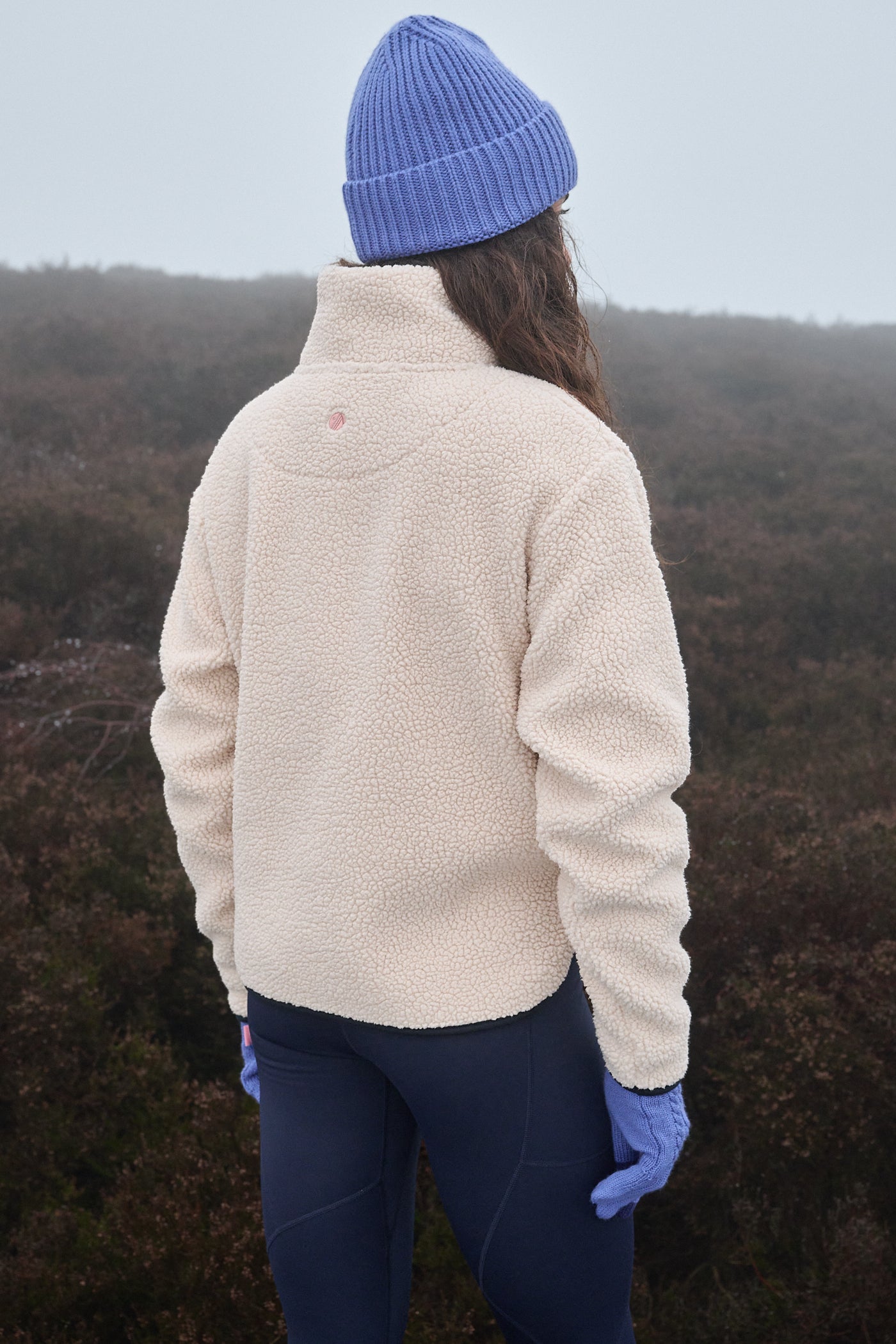Nomad Fleece - Oatmeal / Navy