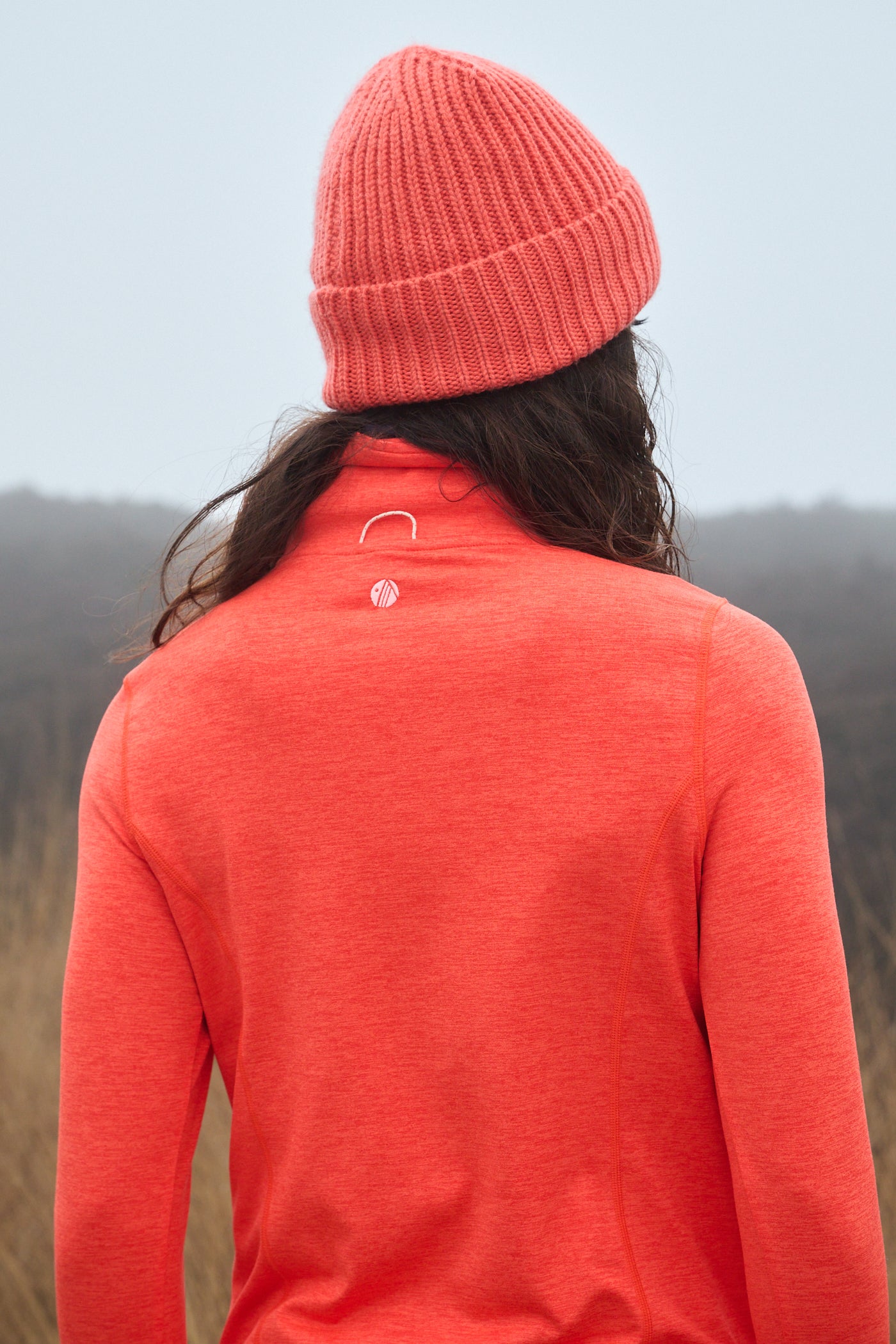 Freeform Quarter Zip - Mandarin