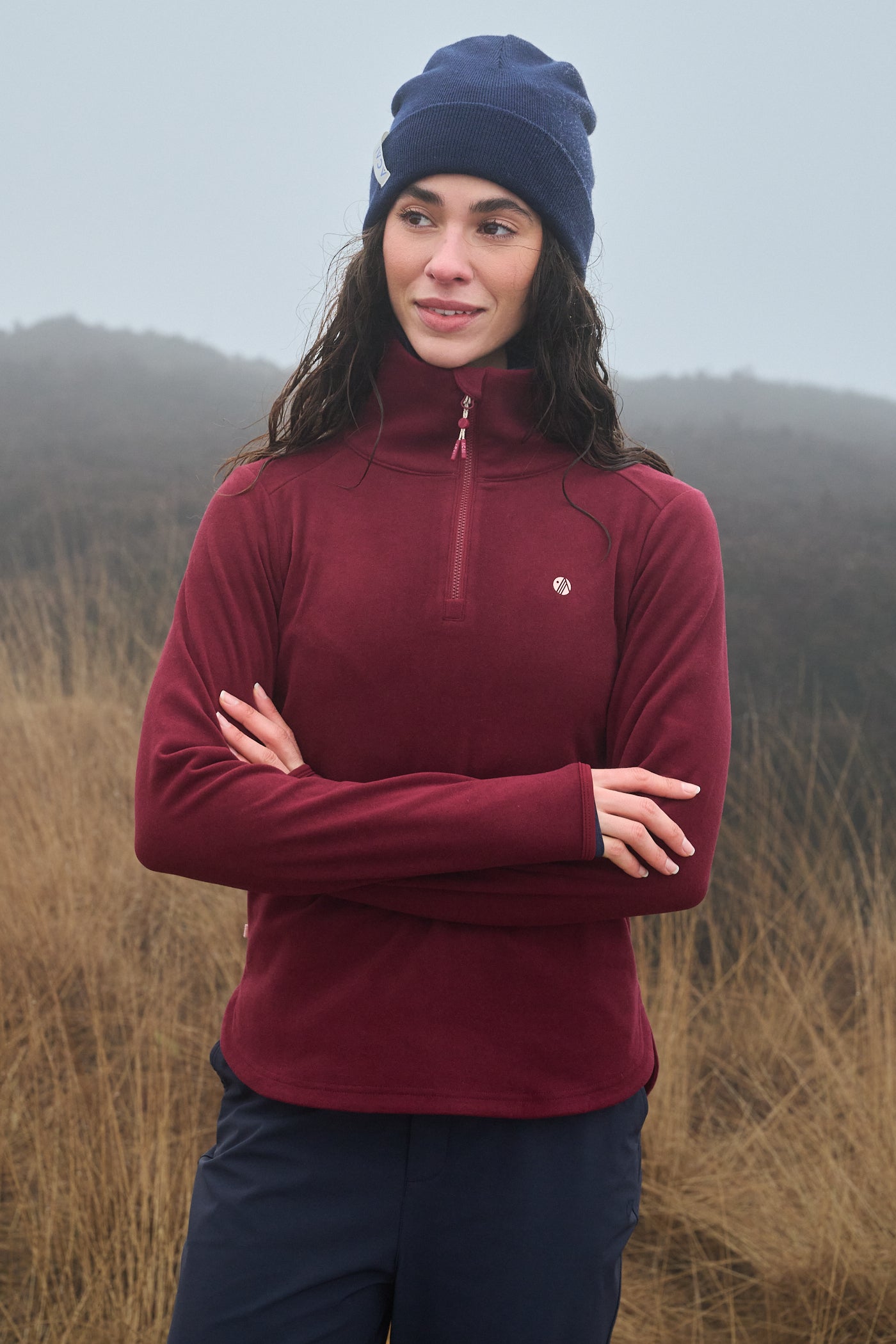 Endurasoft Quarter Zip - Cabernet