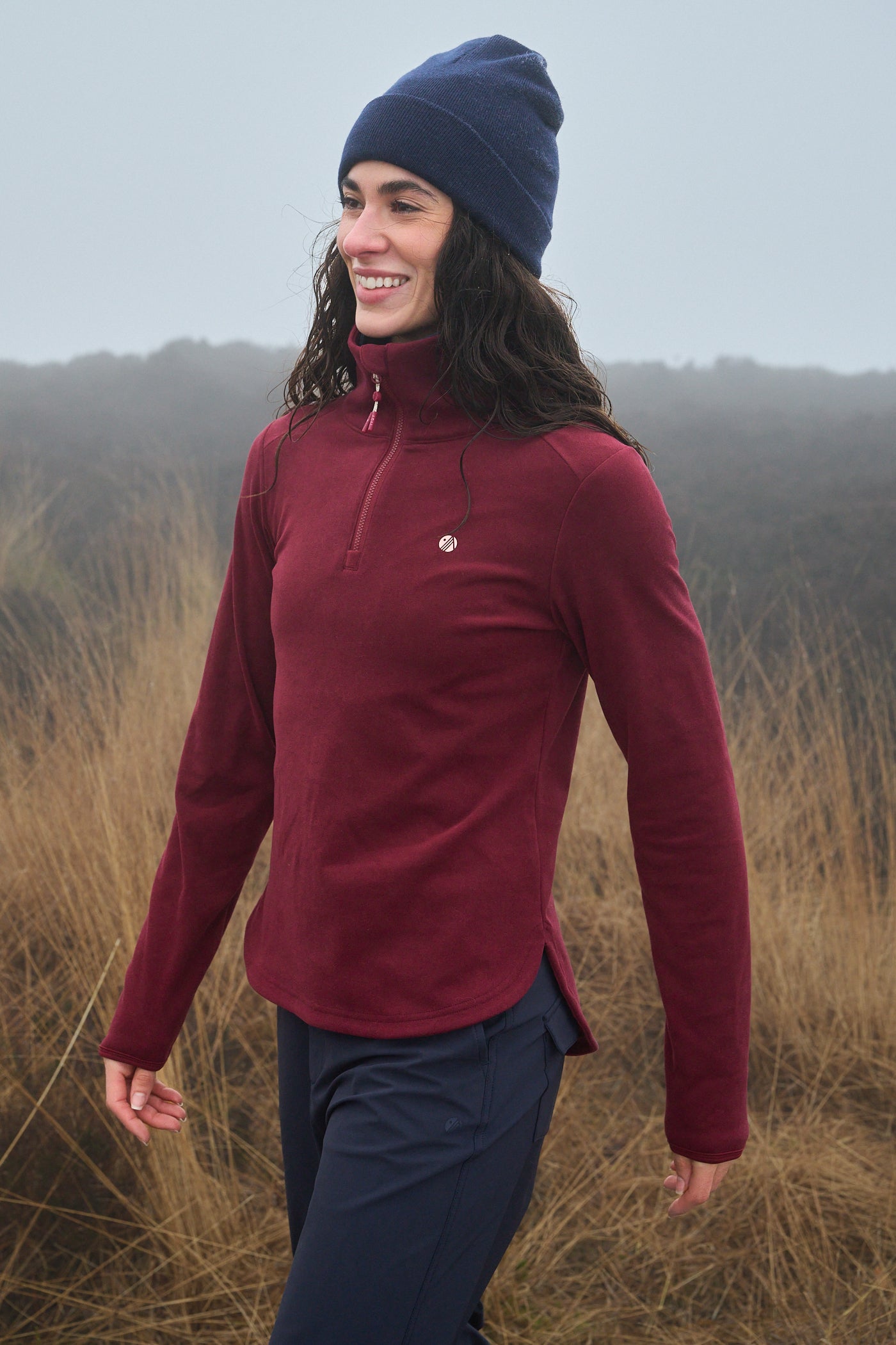 Endurasoft Quarter Zip - Cabernet