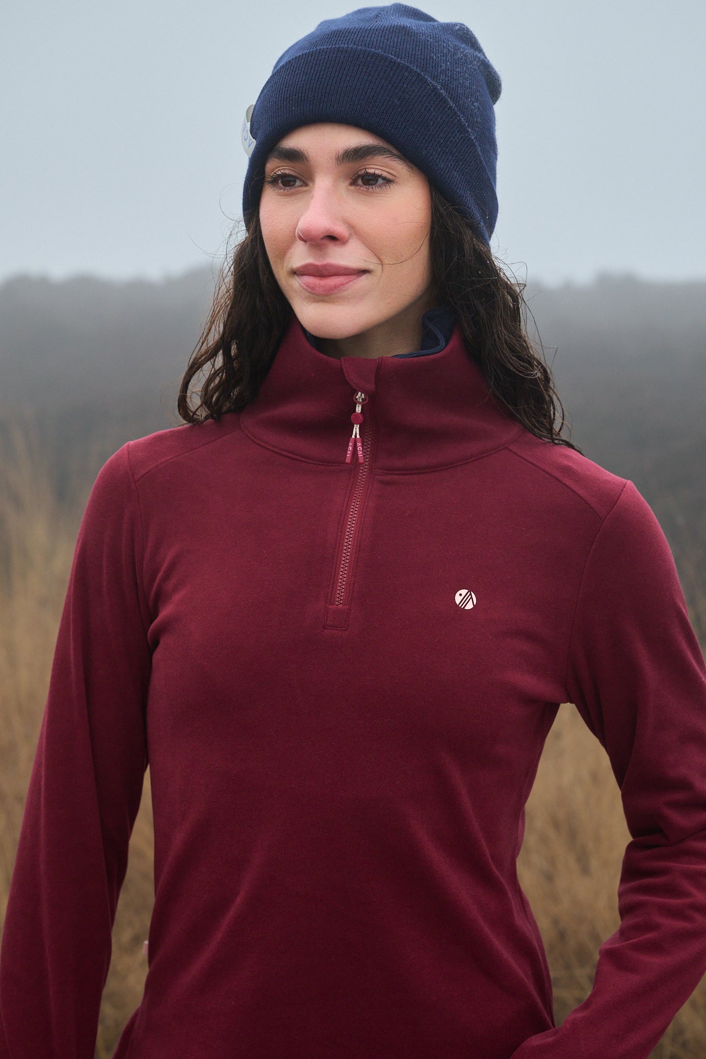 Endurasoft Quarter Zip - Cabernet