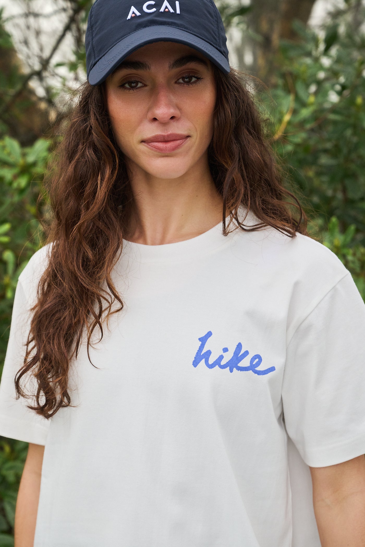 Hike Hike Hike Graphic Tee - Off White