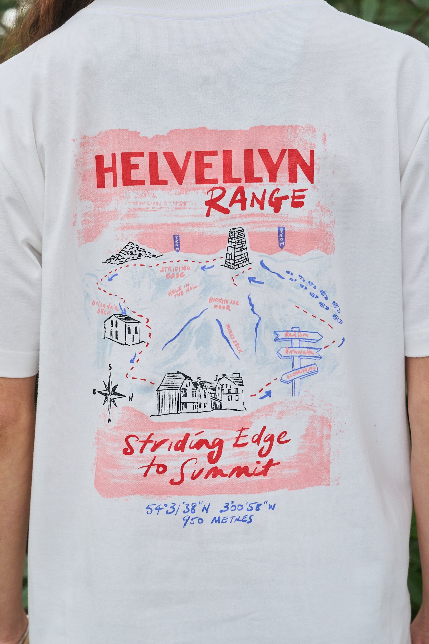 Helvellyn Graphic Tee - Off White