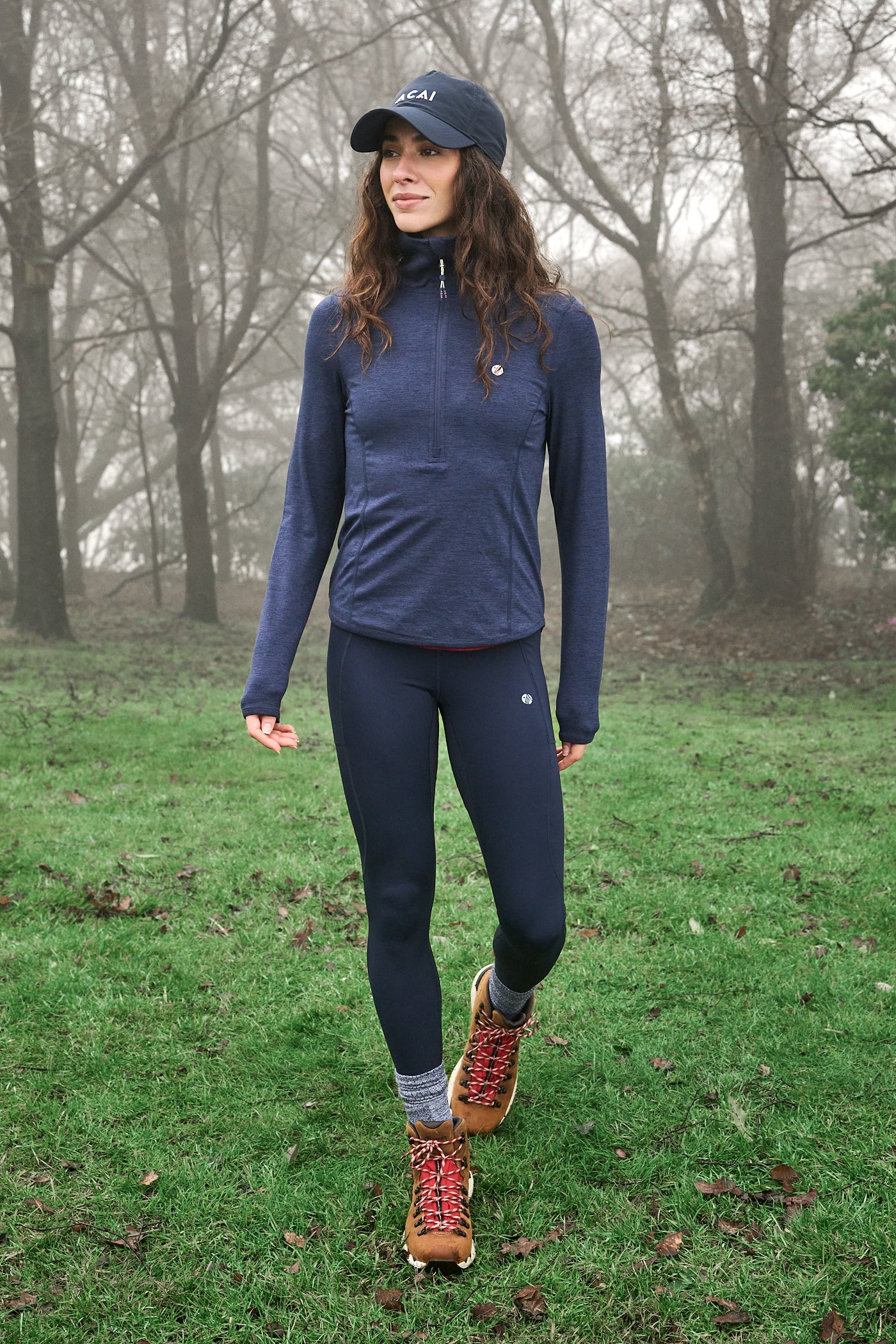 Ascent Leggings - Deep Navy