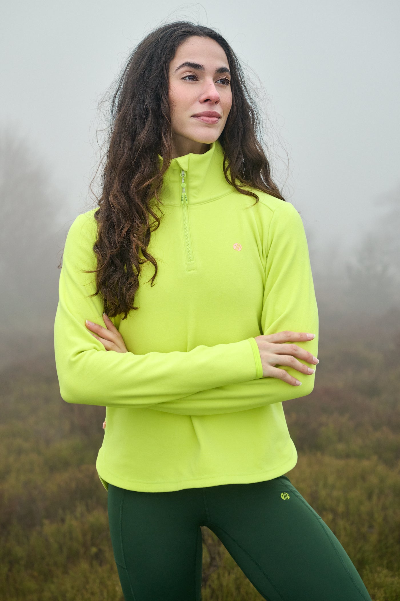 Endurasoft Quarter Zip - Limeade