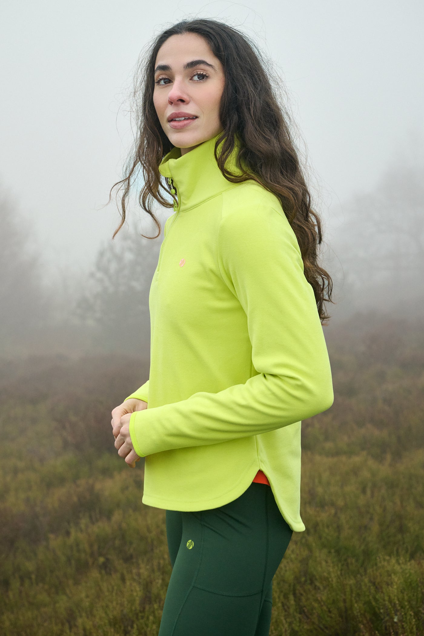 Endurasoft Quarter Zip - Limeade
