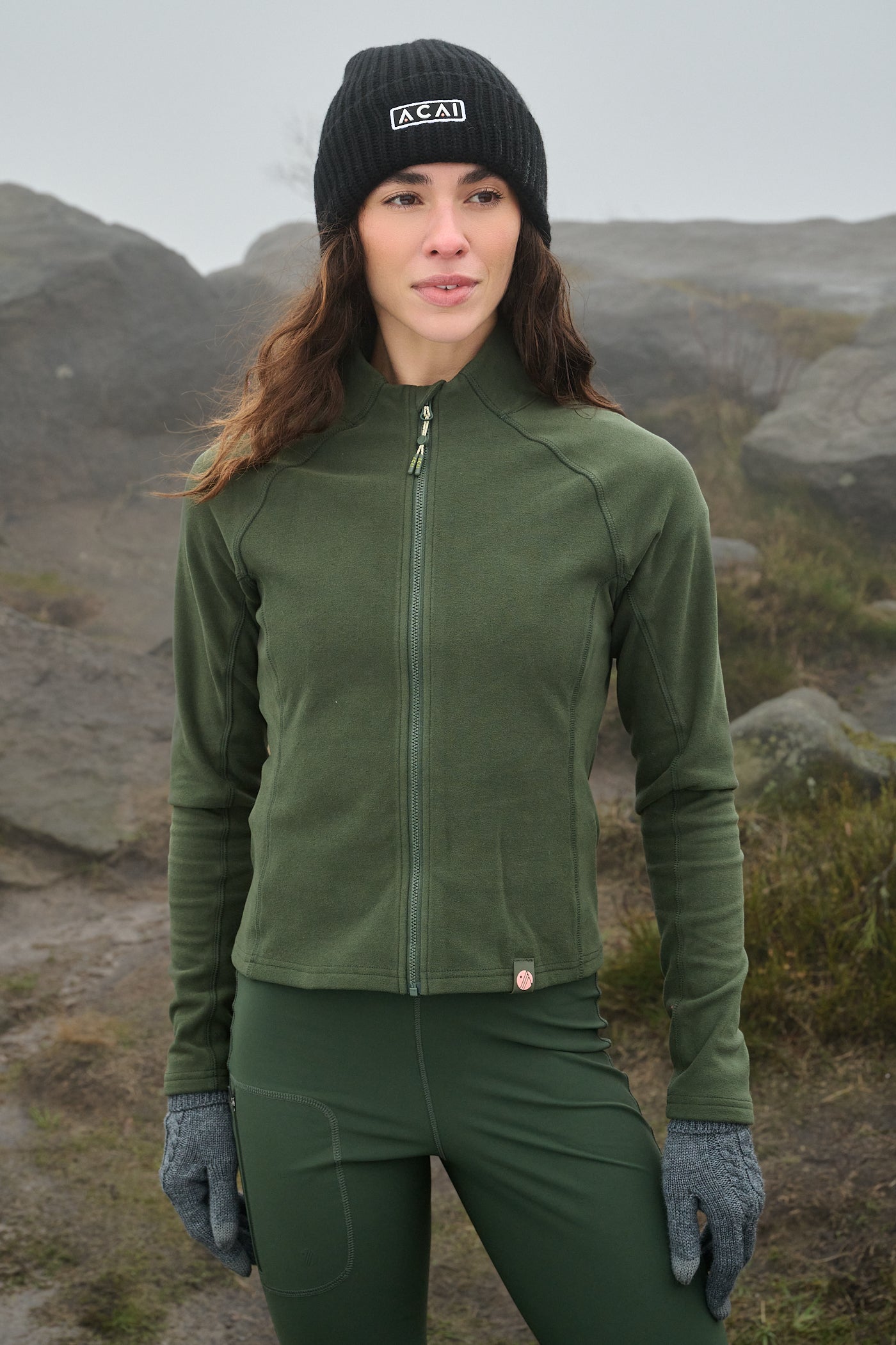 Endurasoft Full Zip - Woodland Green
