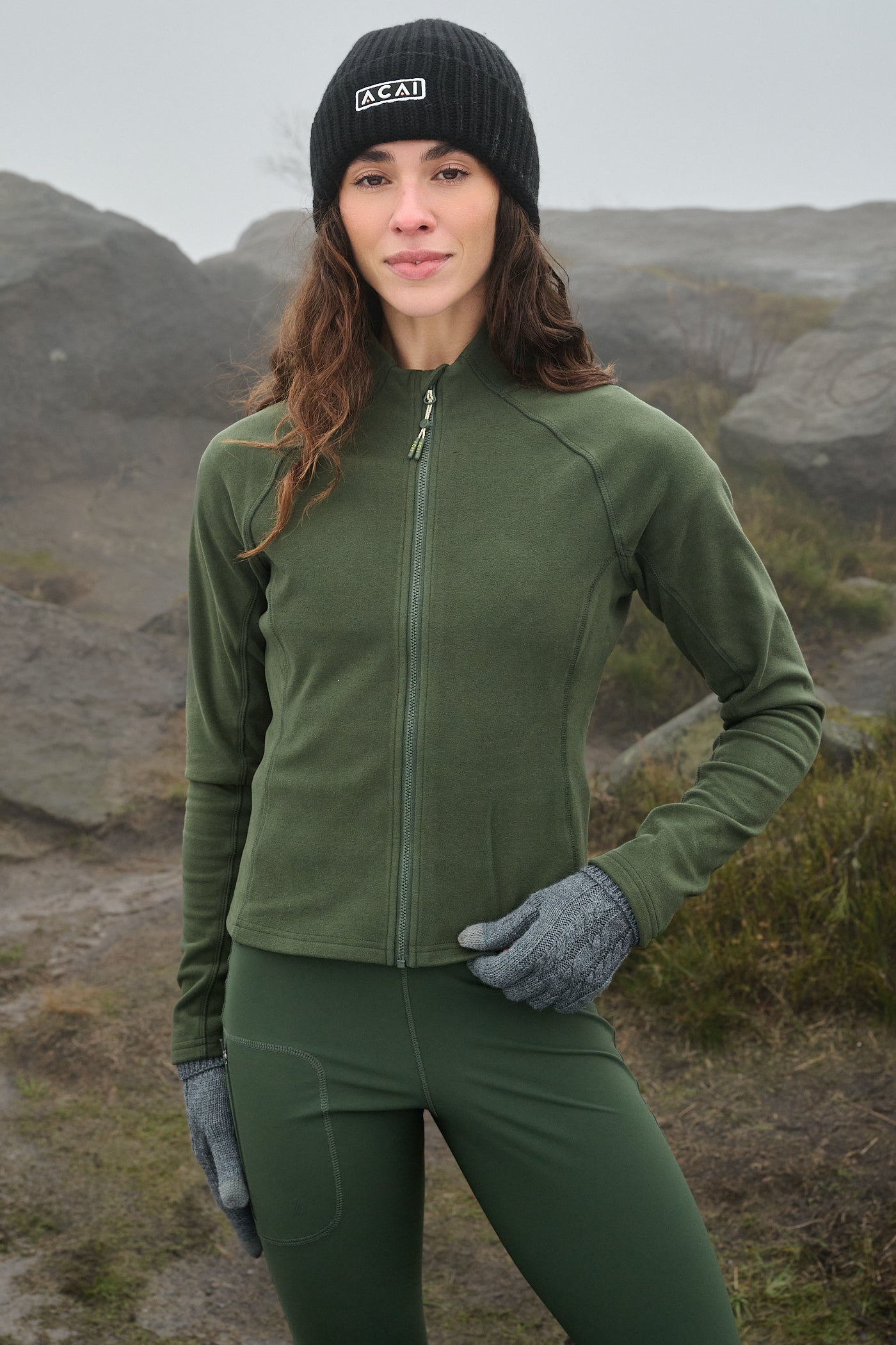 Endurasoft Full Zip - Woodland Green