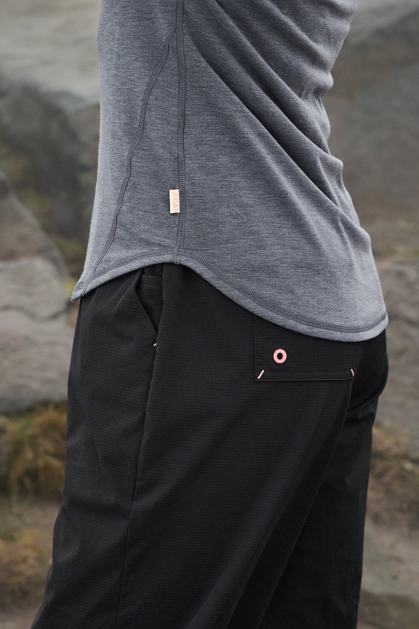 Essence Long Sleeve Baselayer - Grey Marl