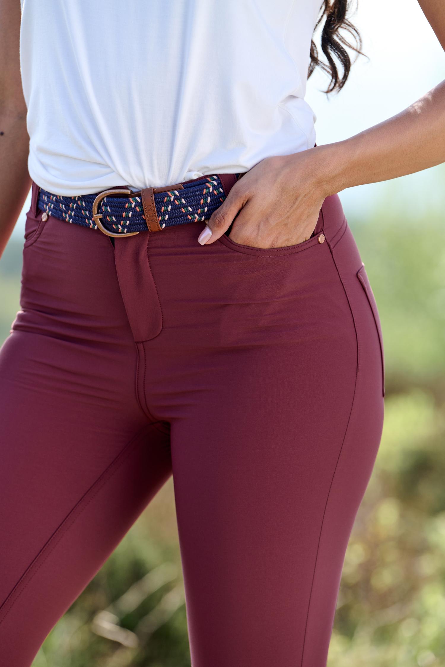 MAX Stretch Skinny Outdoor Trousers - Roasted Fig Trousers