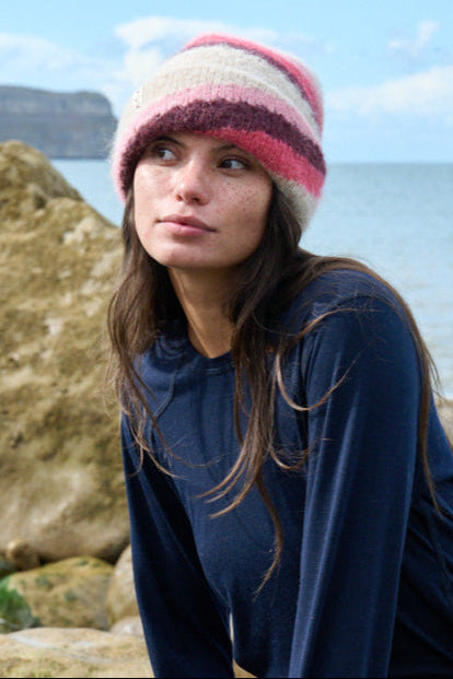 Dawn Mist Beanie - Cabernet